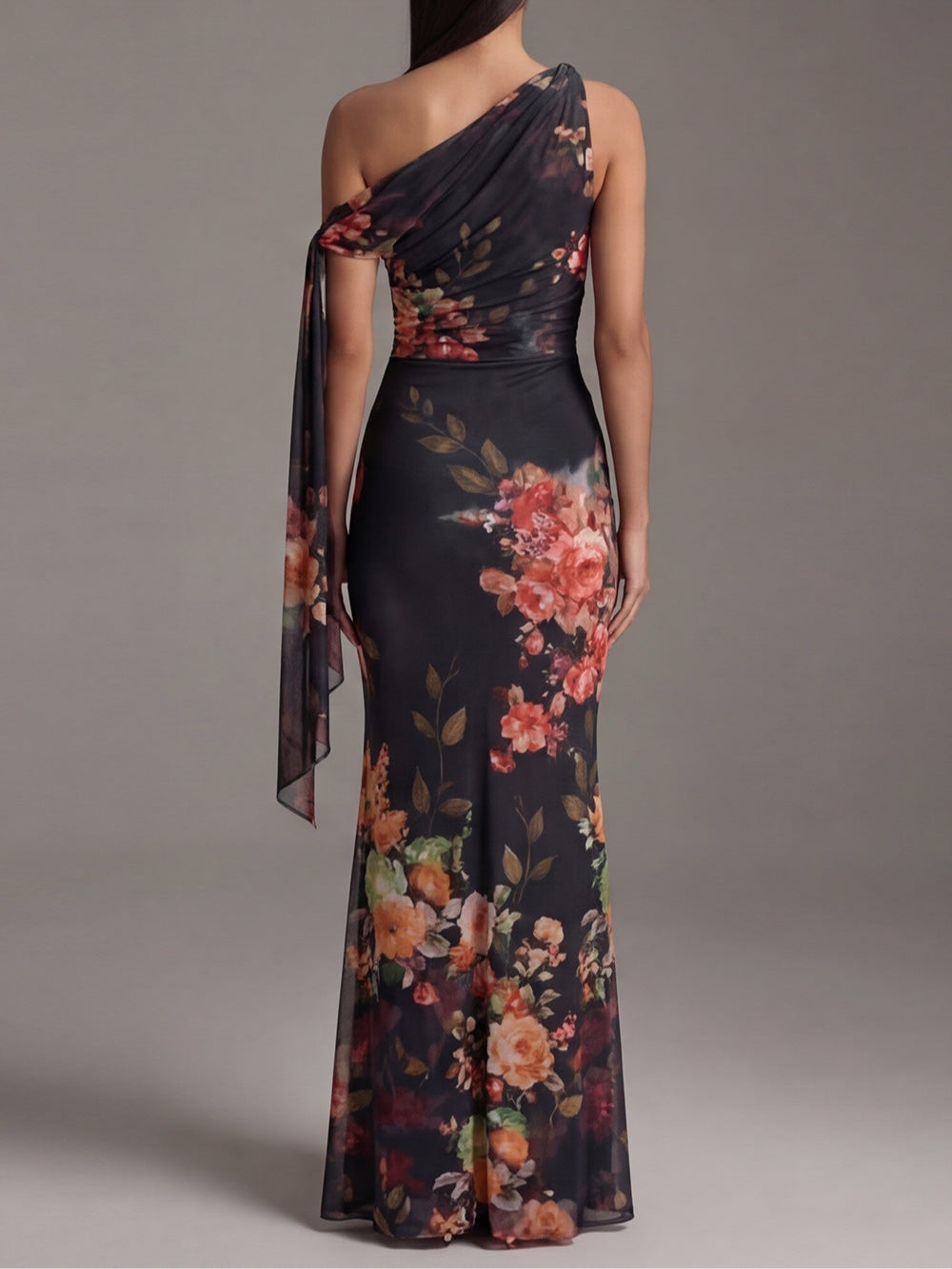 Nerina Maxi Dress - Black