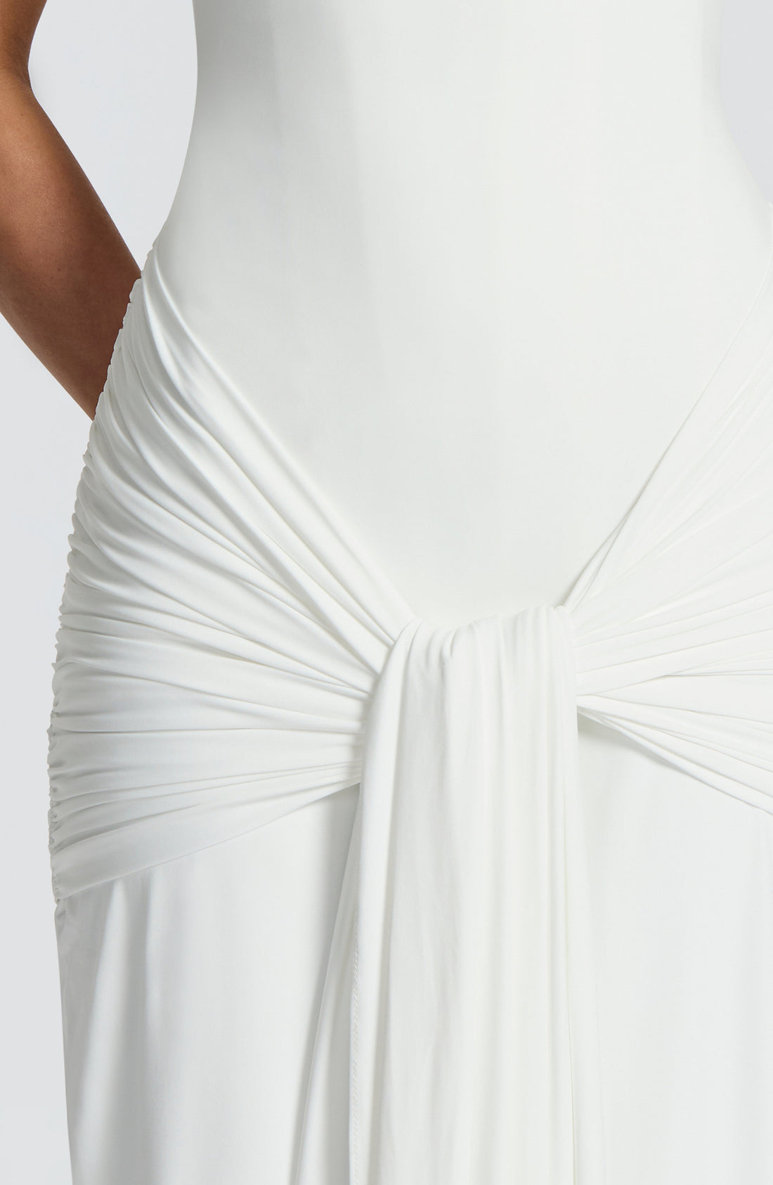 Robe Longue Gia - Ivoire