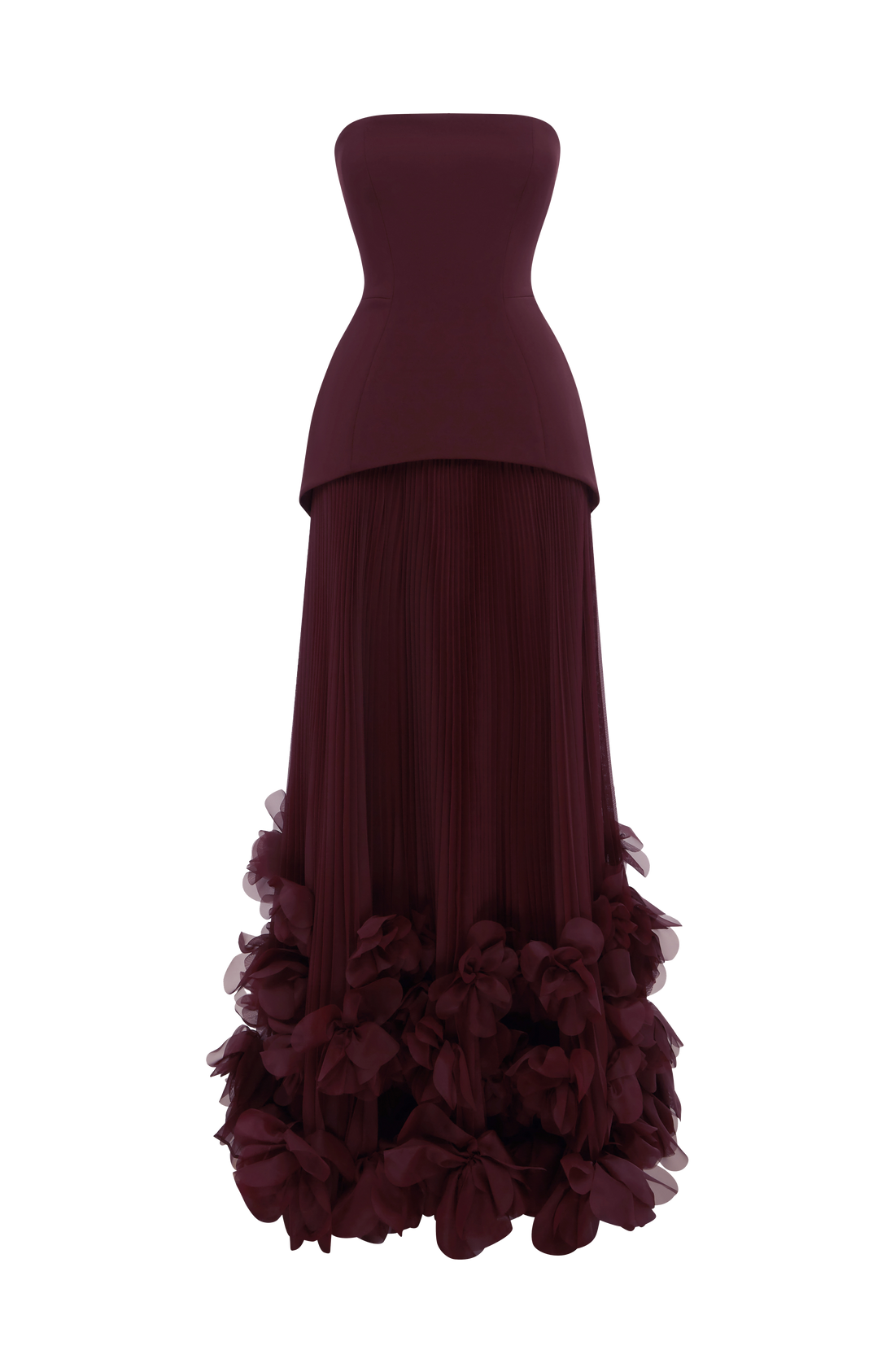 Seraphina Maxi Dress - Cherry Lacquer