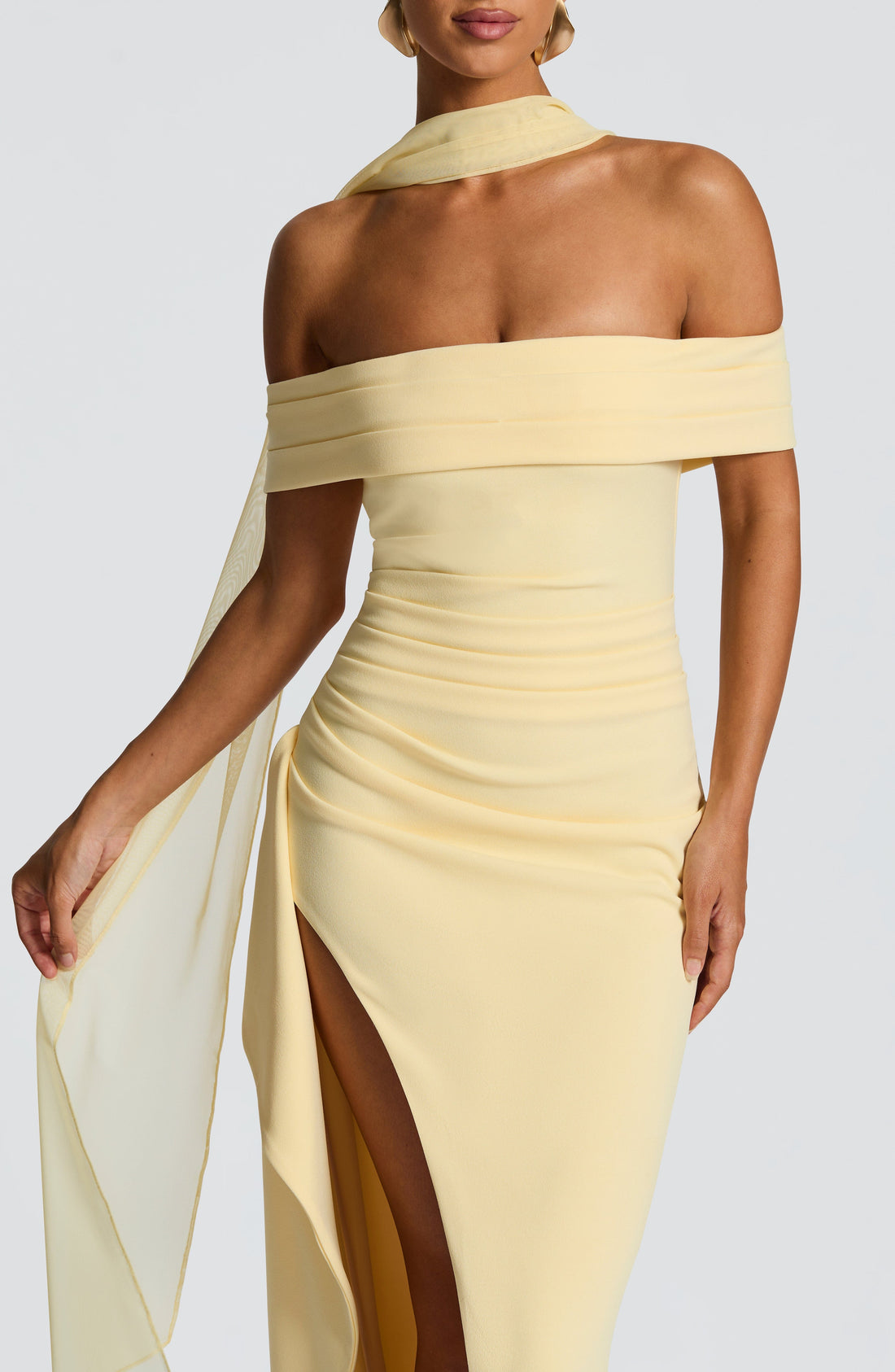 Écharpe Ayla - Jaune Citron