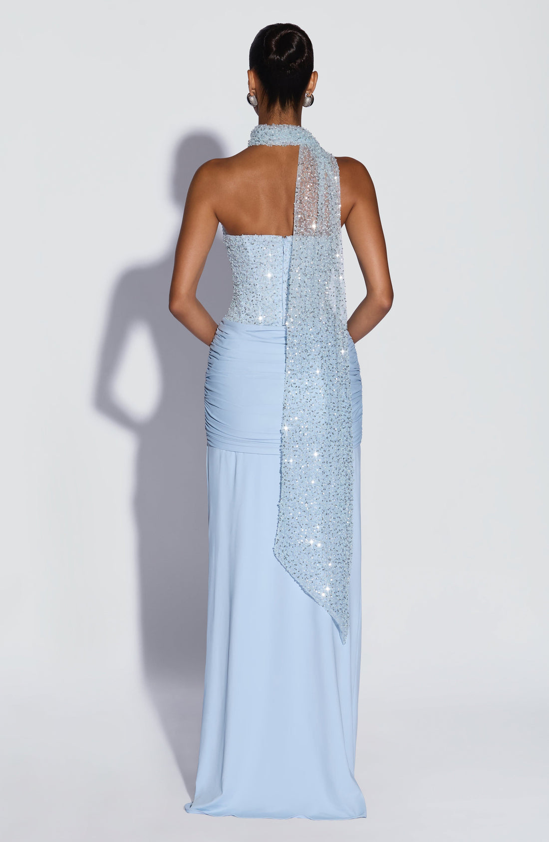 Carina Maxi Dress - Ice Blue