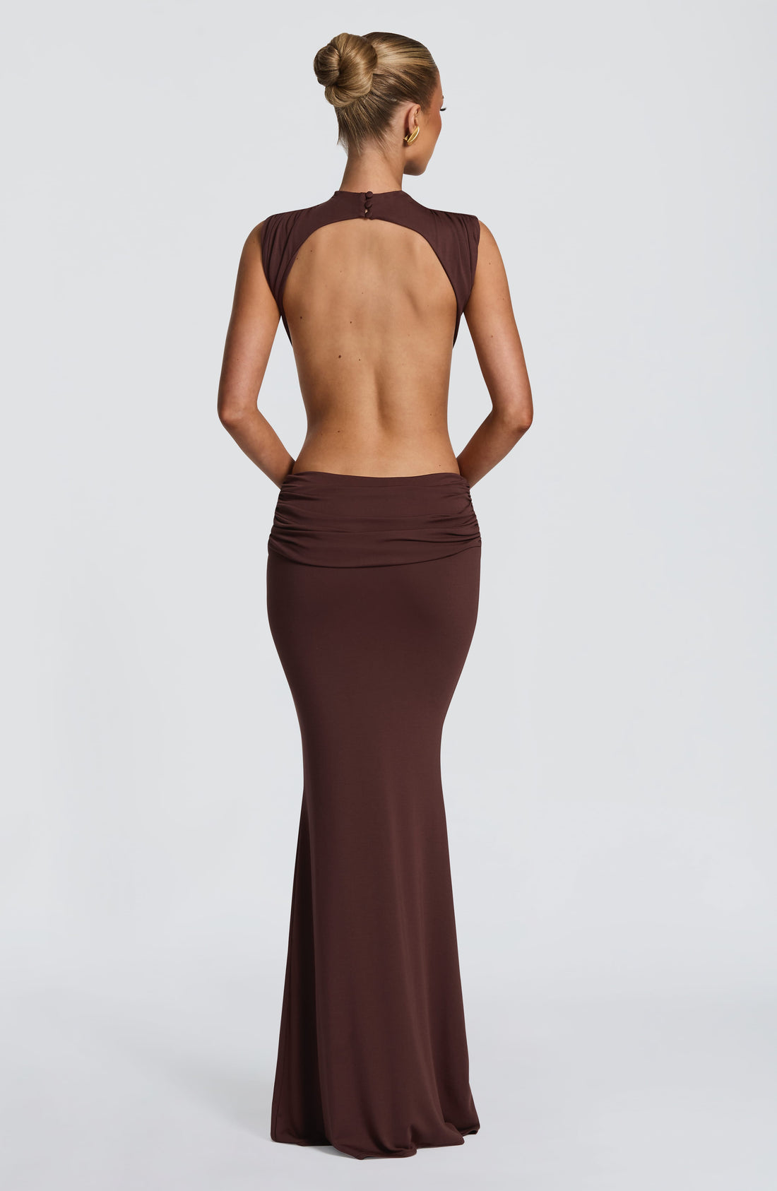 Robe Longue Fenella - Prune