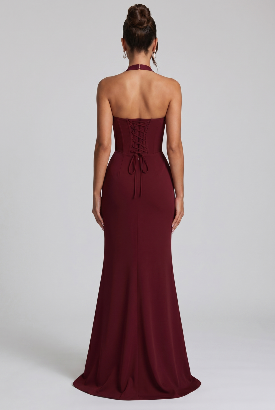 Robe Longue Adora - Rouge Cerise