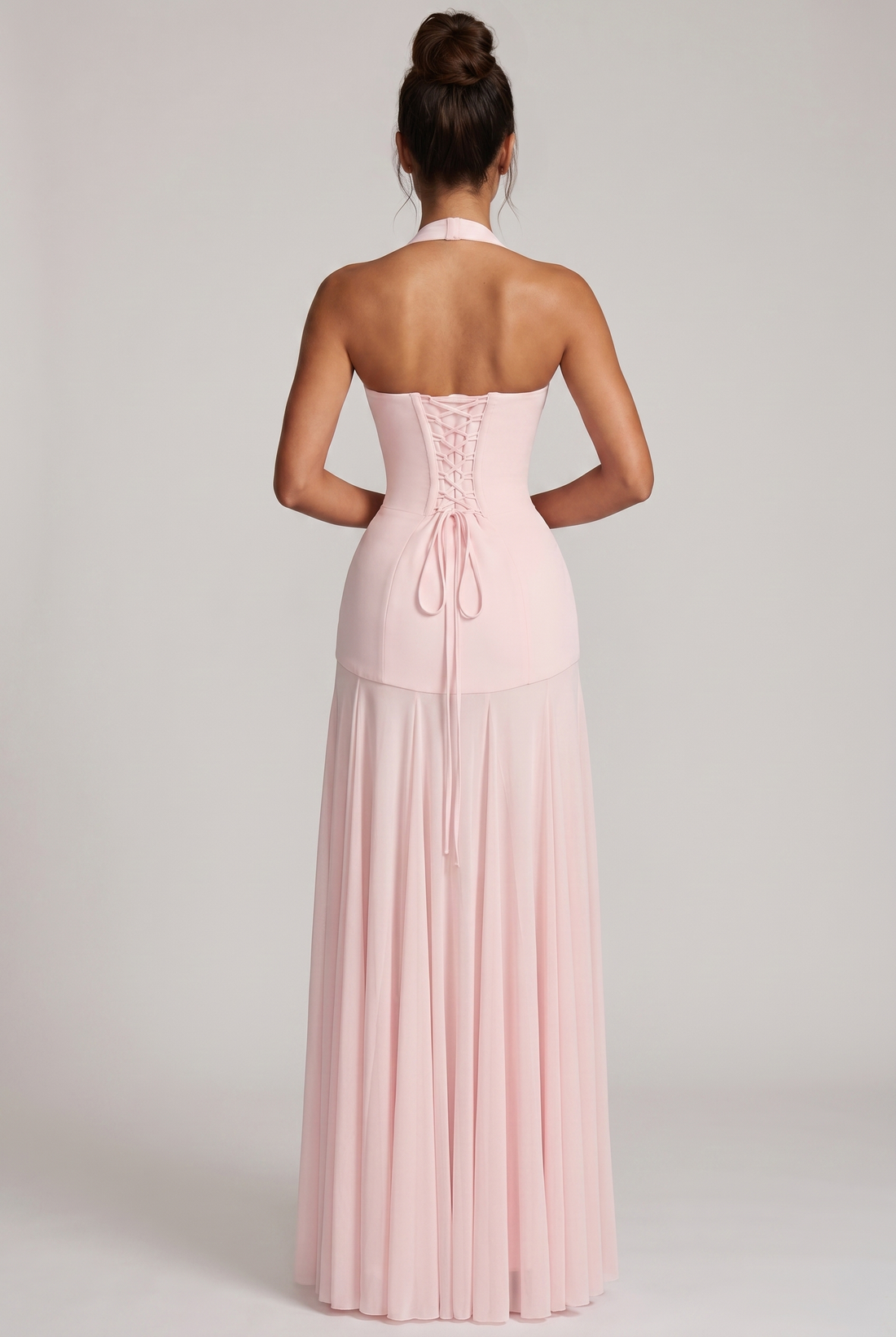 Robe Longue Cyrene - Rose Poudré