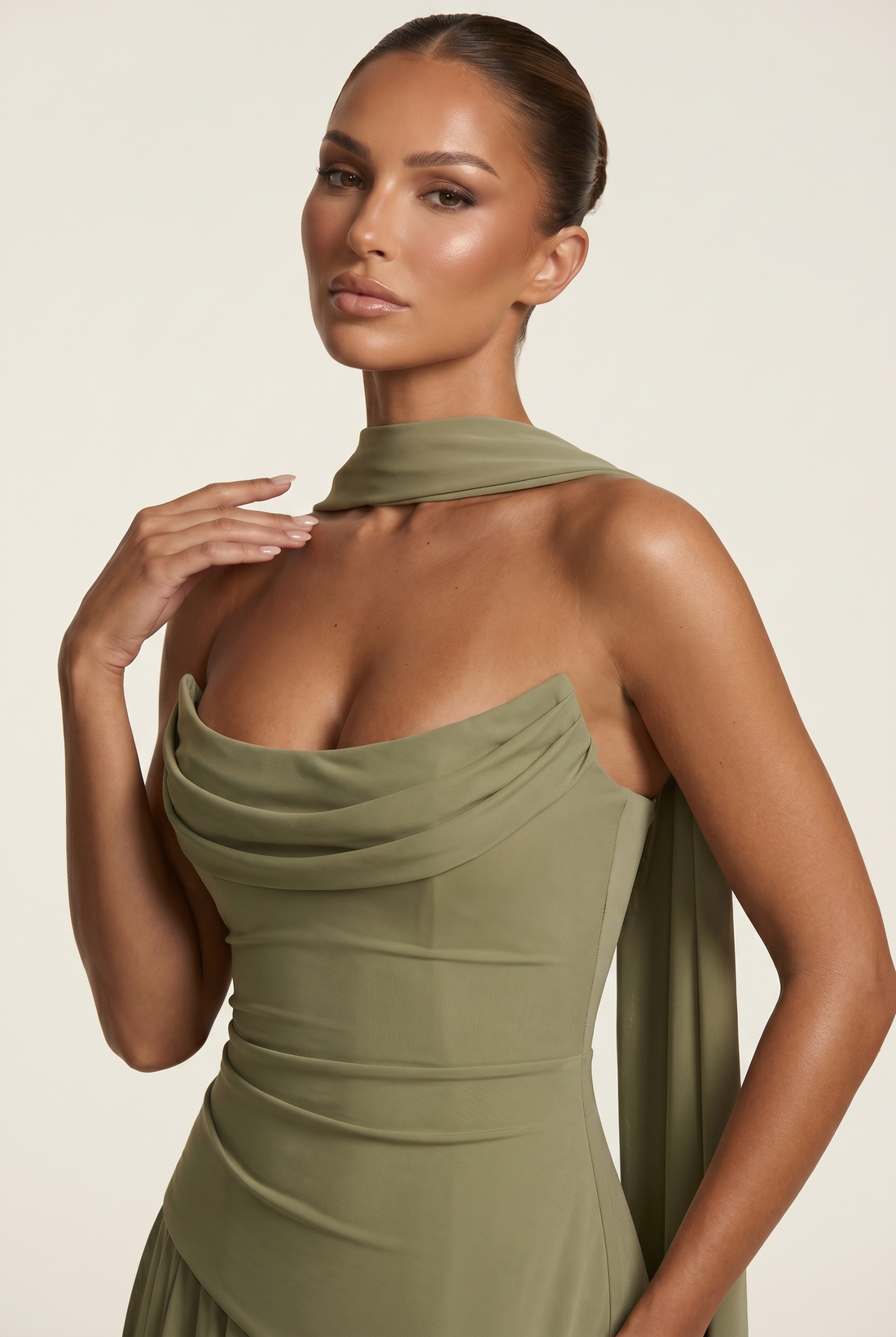 Robe Longue Patricia - Sauge