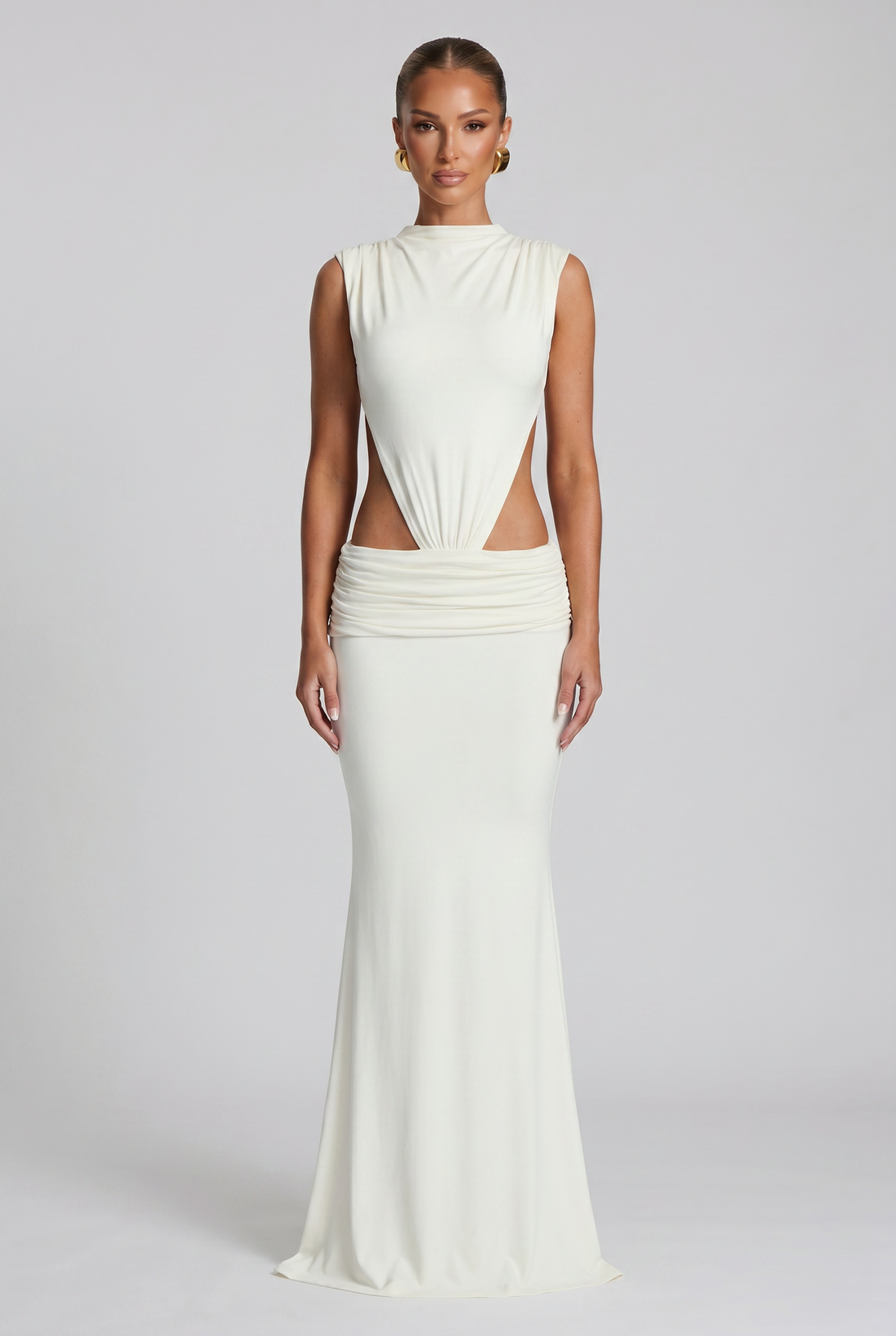 Robe Longue Fenella - Ivoire