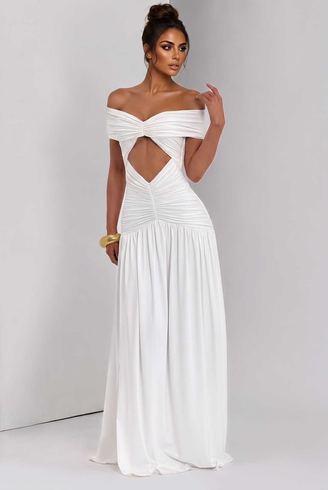 Kathryn Maxi Dress - White