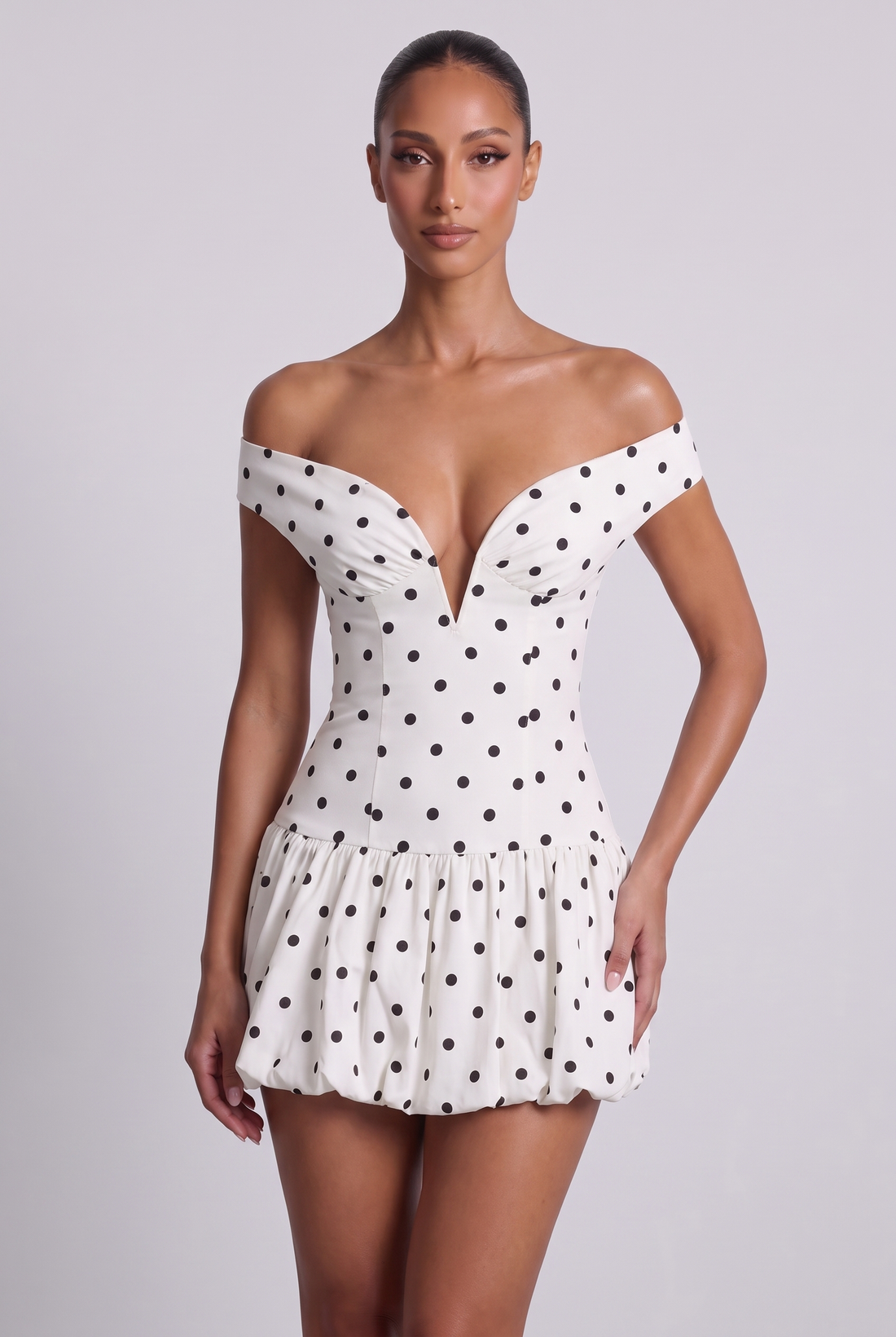 Bettie Mini Dress - Polka Dot
