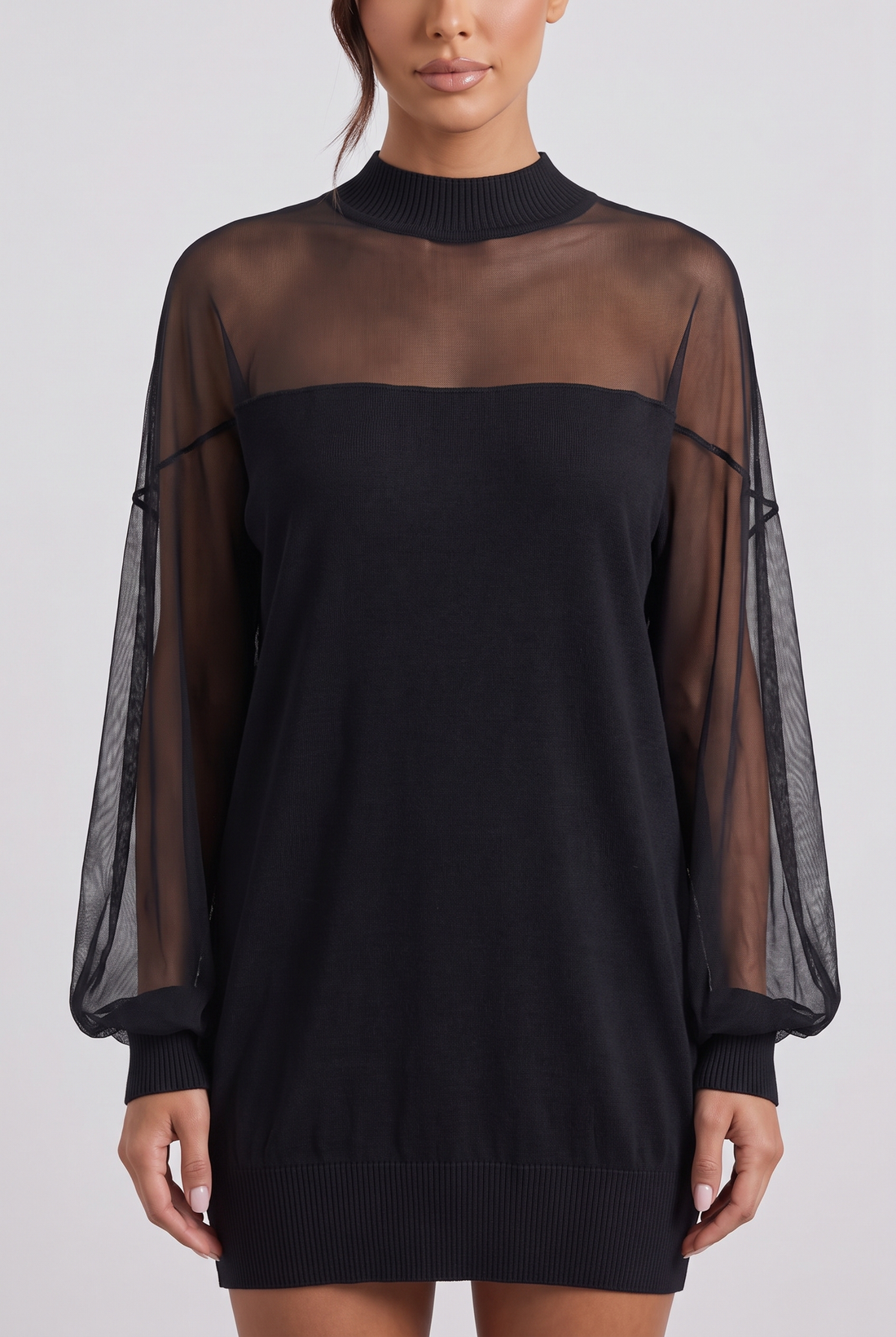 Kiara Mini Dress - Black