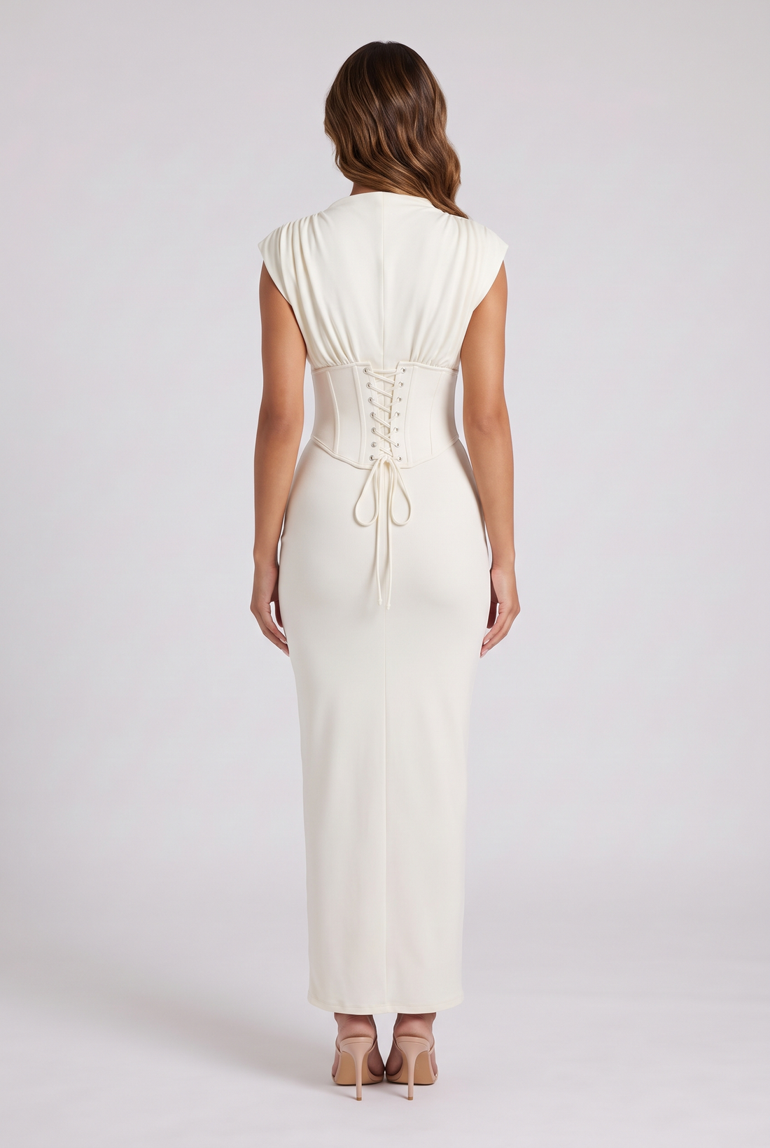 Brielle Maxi Dress - Cream