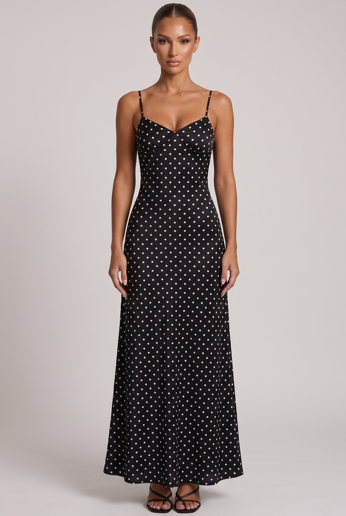 Dalia Maxi Dress - Polka Dot