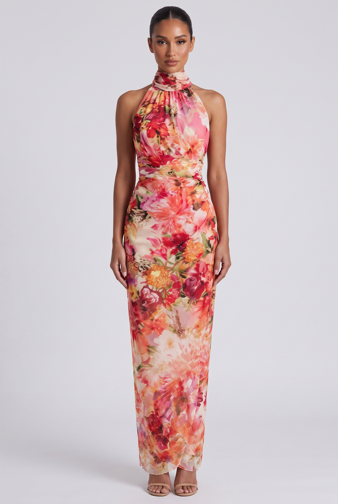 Maeva Maxi Dress - Red