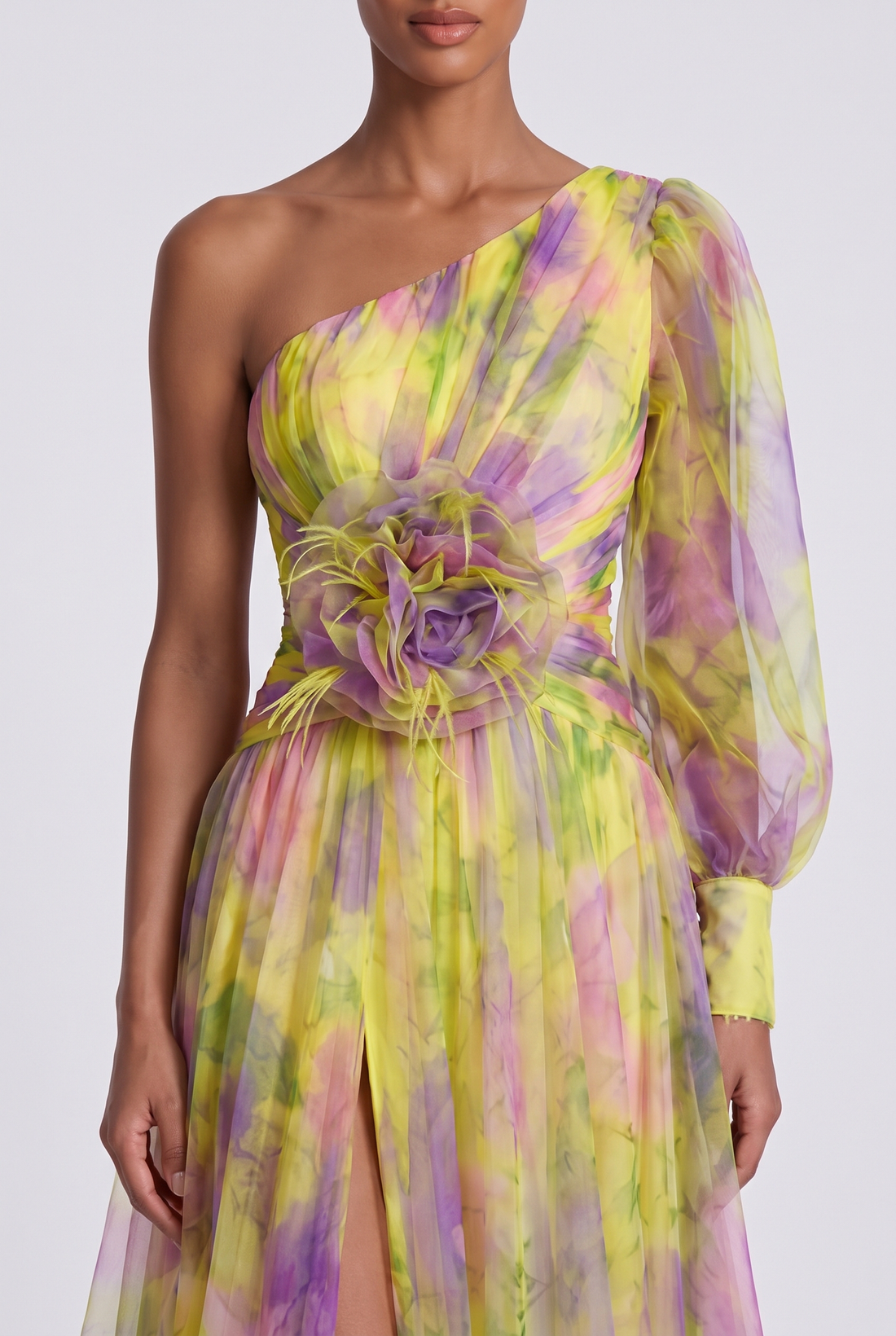 Fleurine Maxi Dress - Yellow