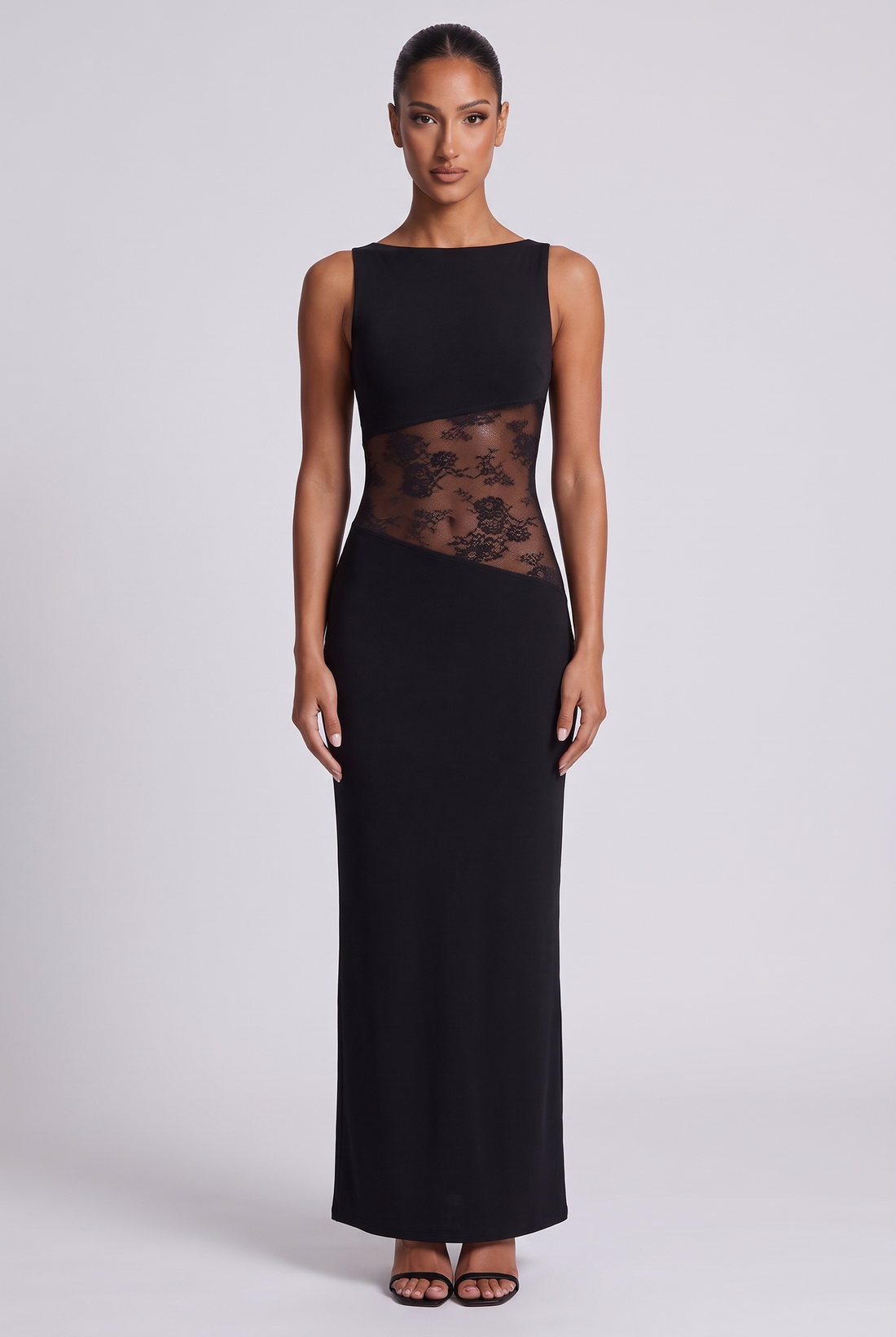Vesna Maxi Dress - Black