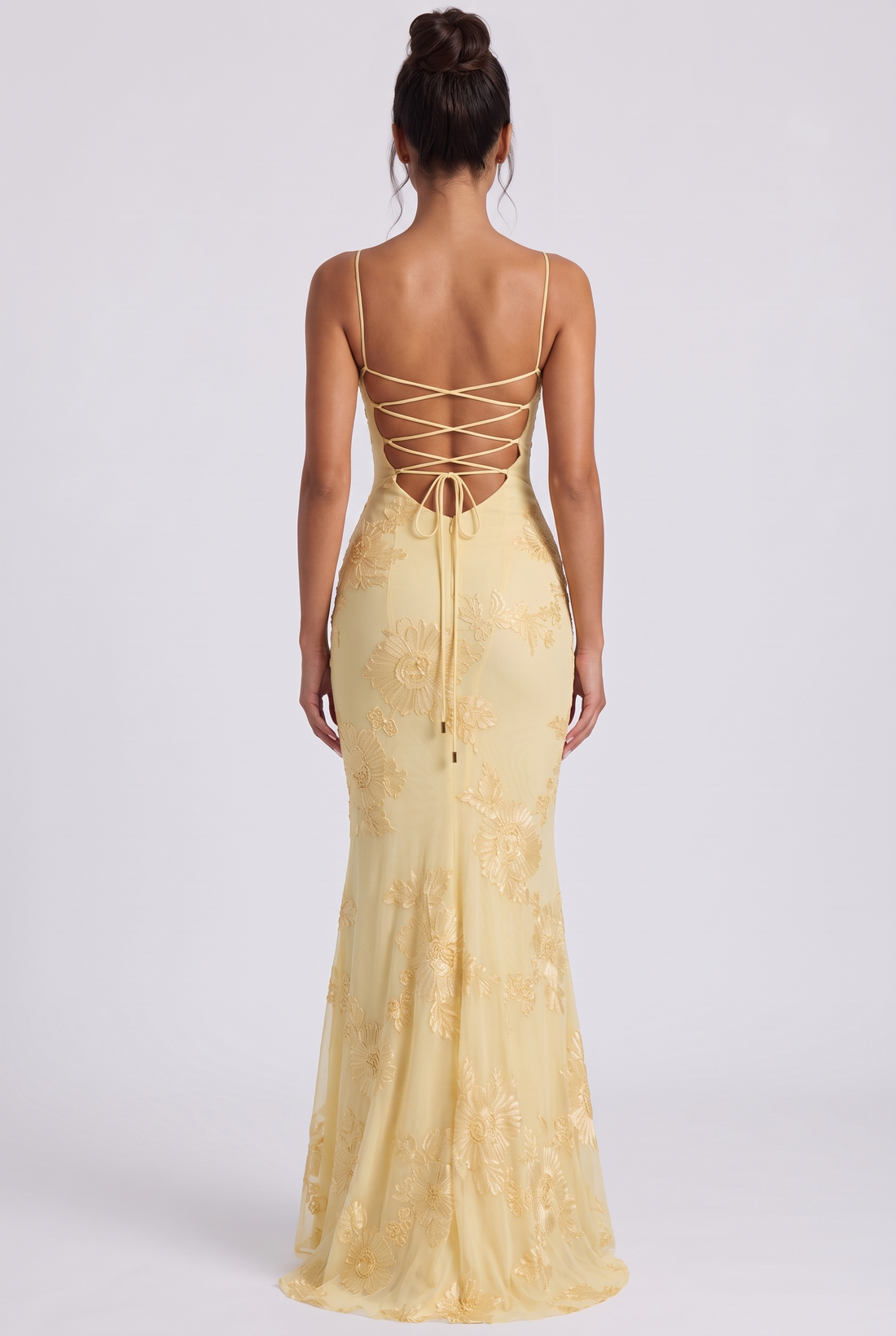 Rosalie Maxi Dress - Pale Yellow