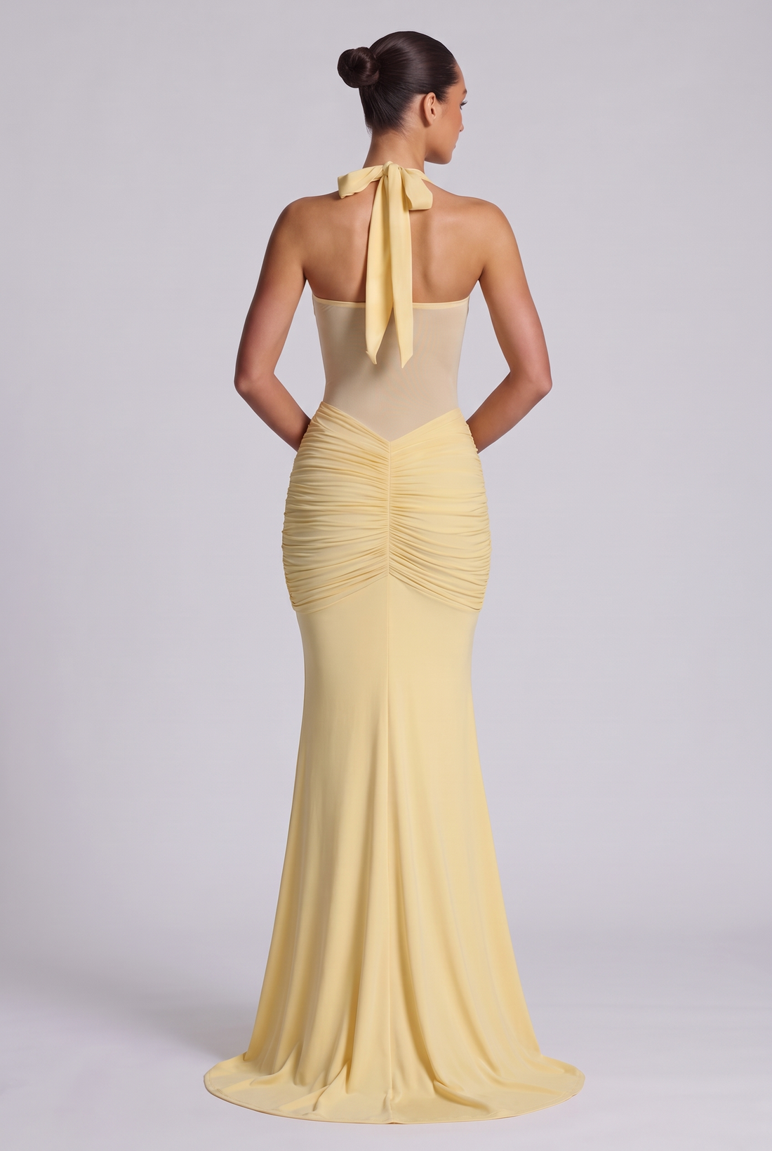 Esme Maxi Dress - Pale Yellow