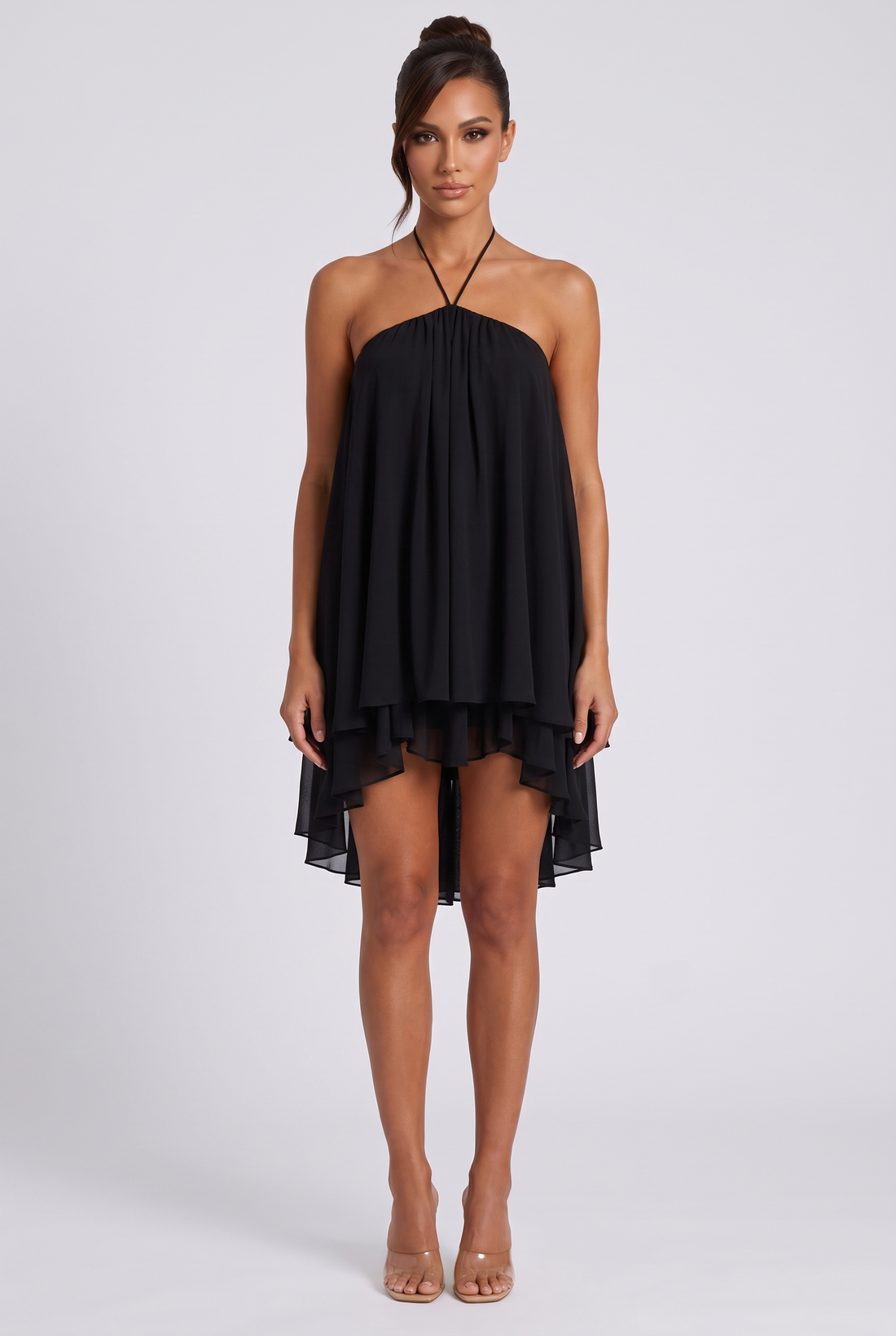 Nalia Mini Dress - Black