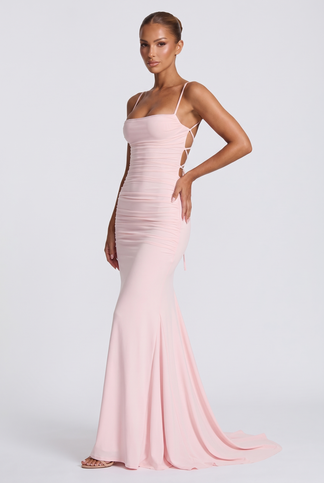 Zaria Maxi Dress - Blush