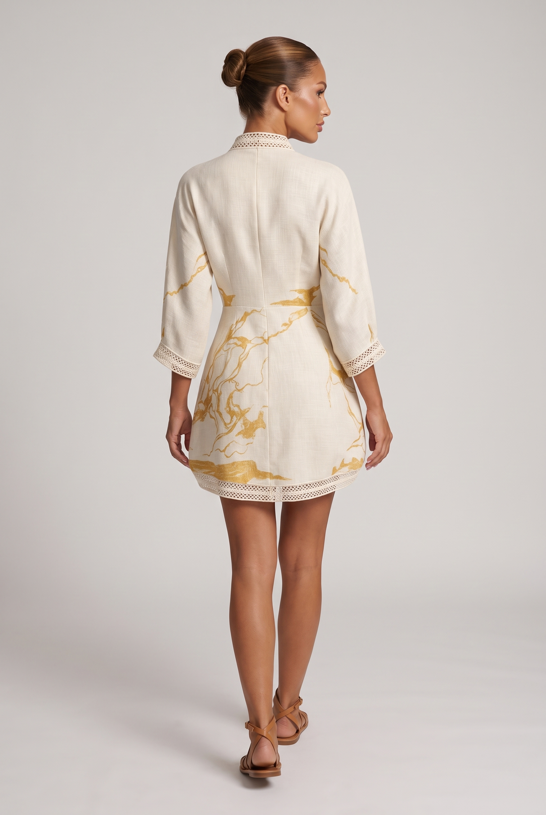 Giulia Mini Dress - Ivory