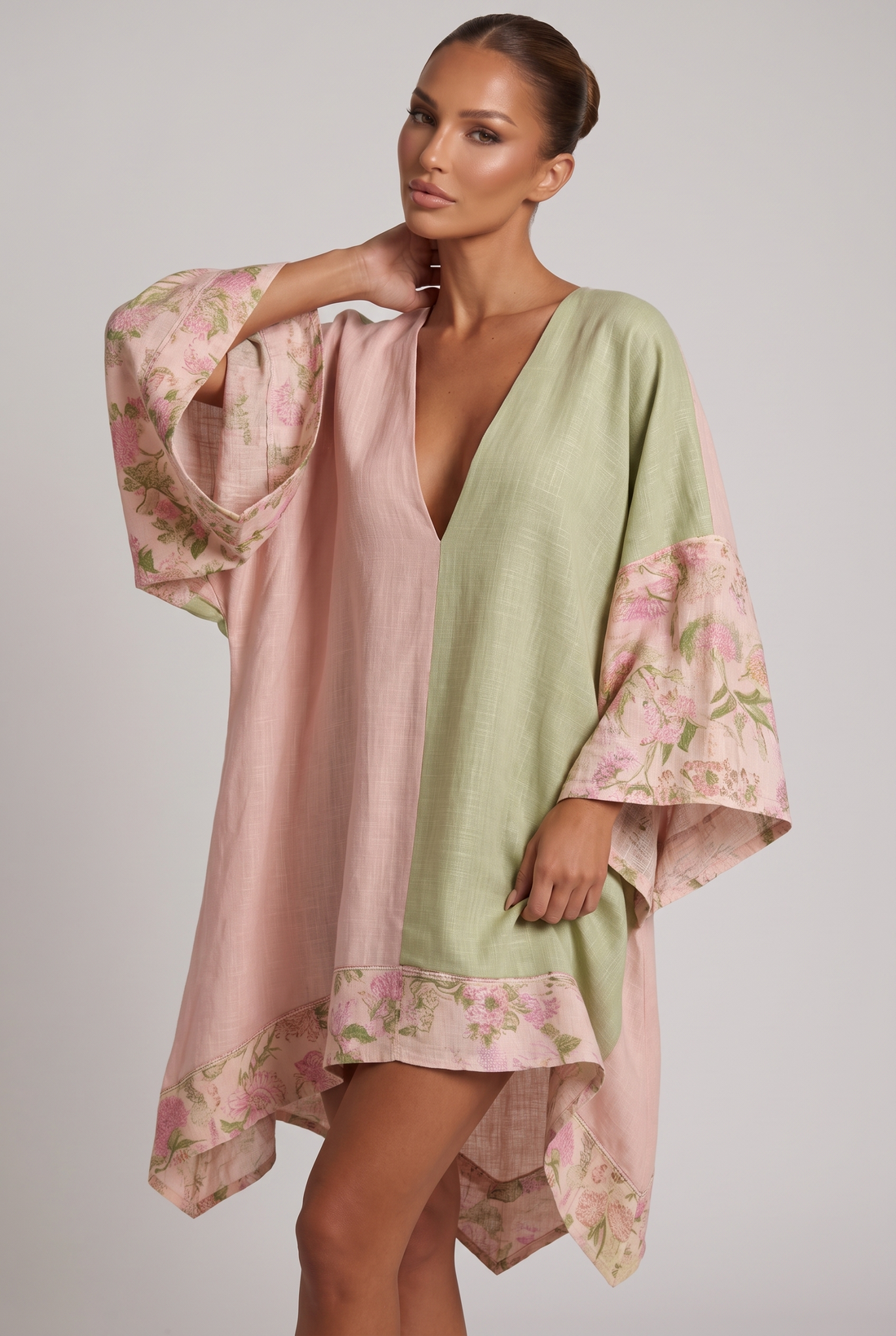 Camelia Midi Dress - Pink