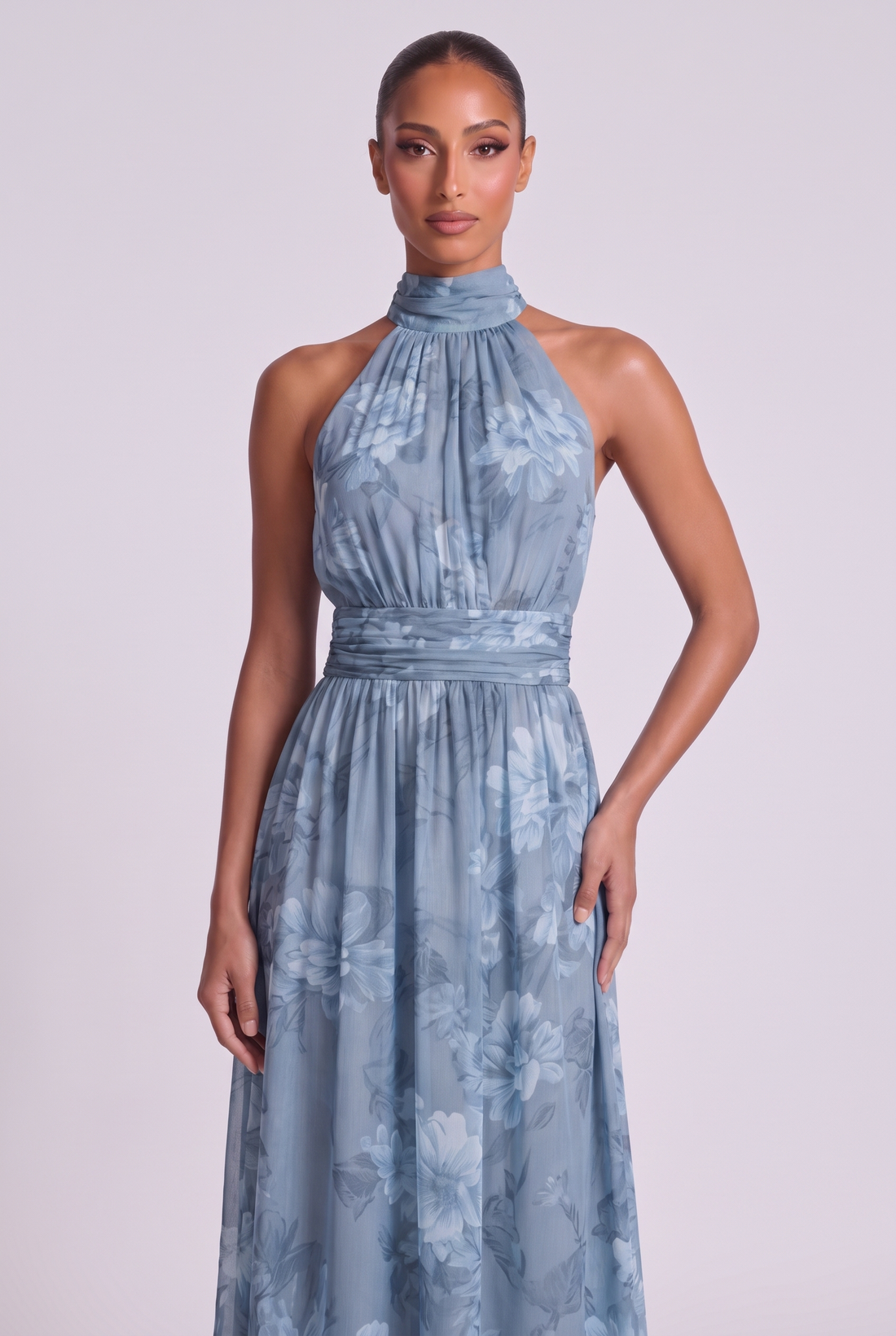 Azalea Maxi Dress - Blue