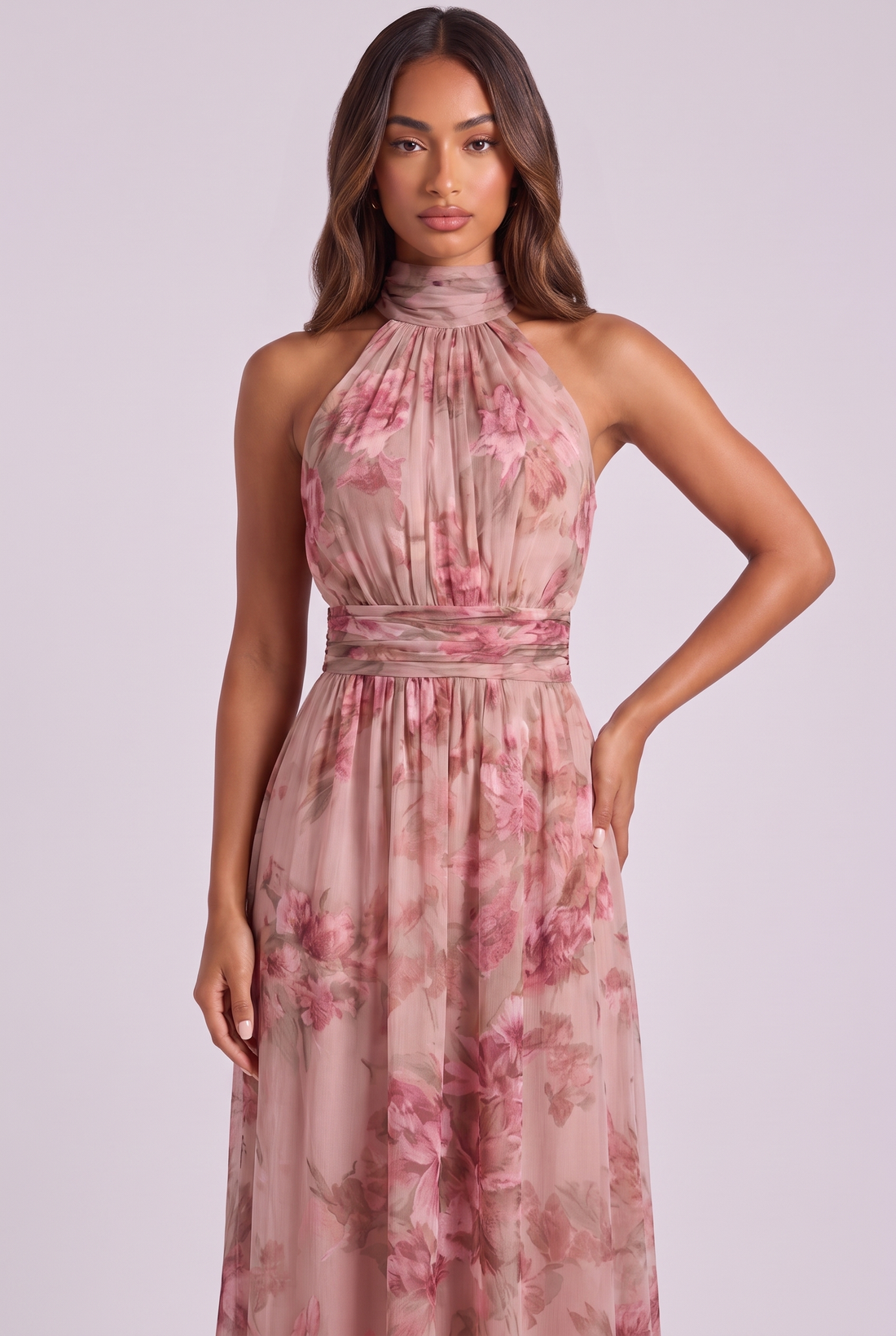 Azalea Maxi Dress - Pink