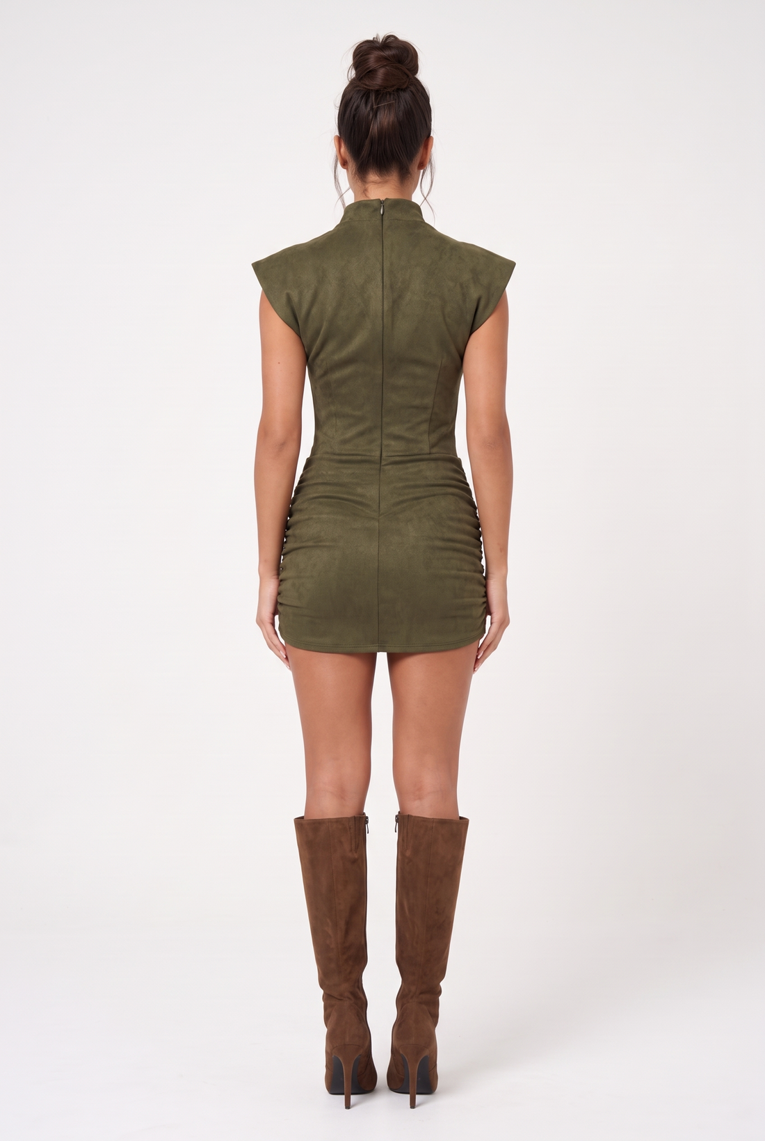 Selene Mini Dress - Khaki