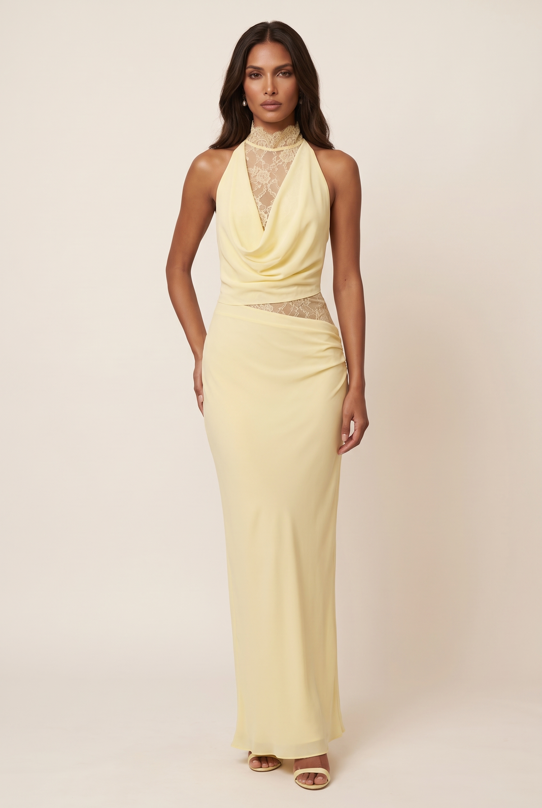Diane Maxi Dress - Lemon