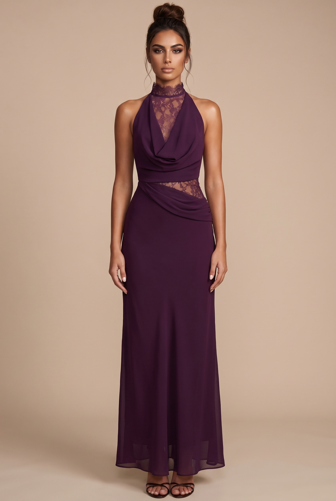 Diane Maxi Dress - Plum