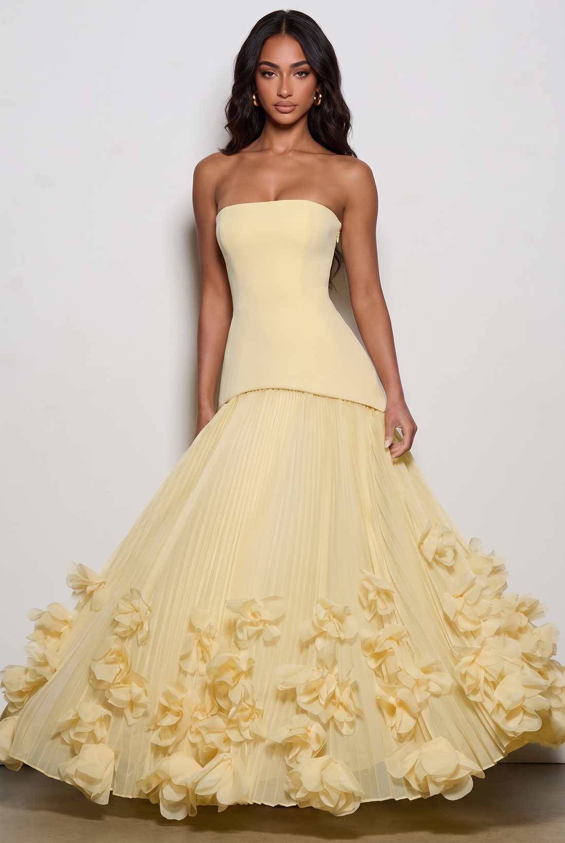 Seraphina Maxi Dress - Lemon