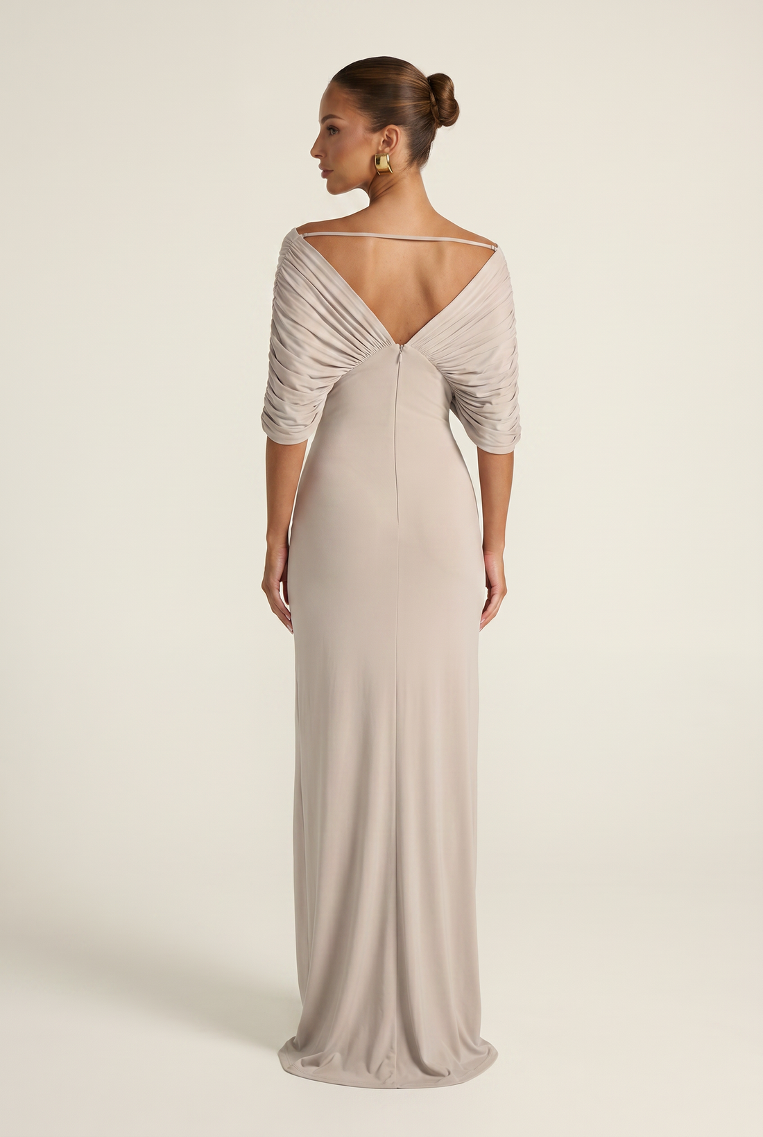 Robe CLAIRE — Gris Perle