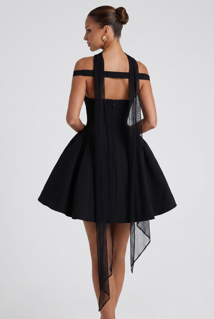 Robe Courte Marla - Noir