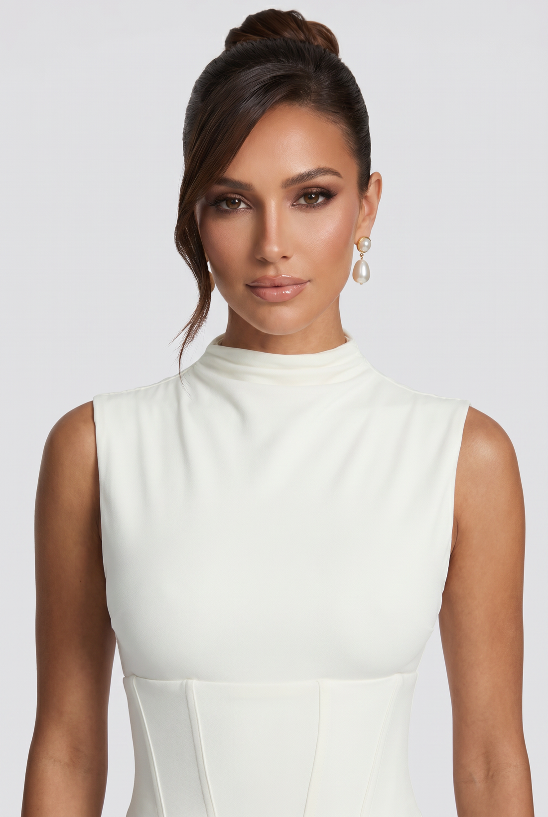Robe Courte Soline - Ivoire
