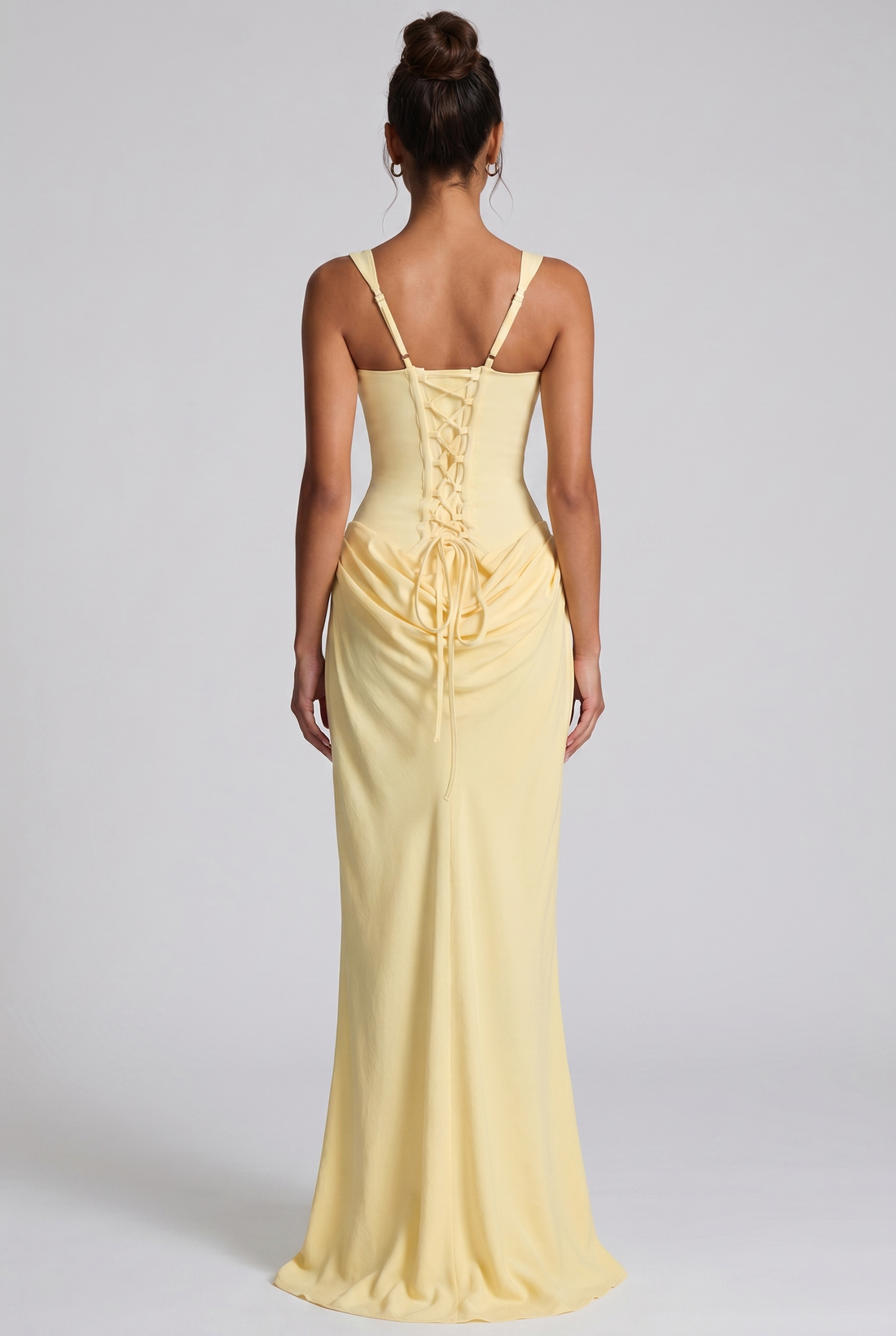 Robe Longue Cornelia - Jaune Citron