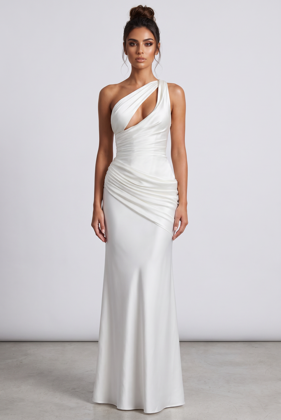 Robe Longue Emina - Ivoire