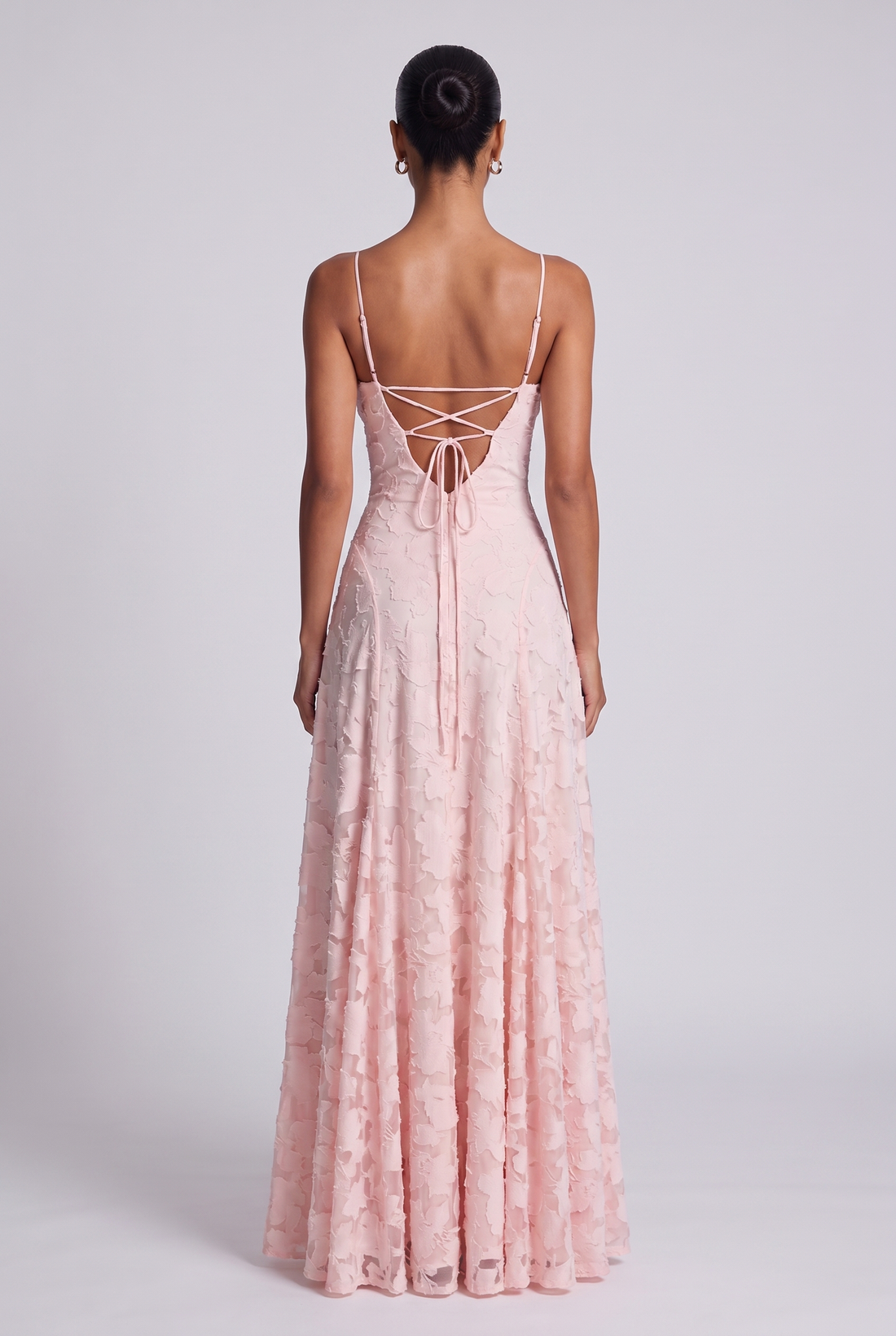 Robe Longue Francis - Rose Poudré
