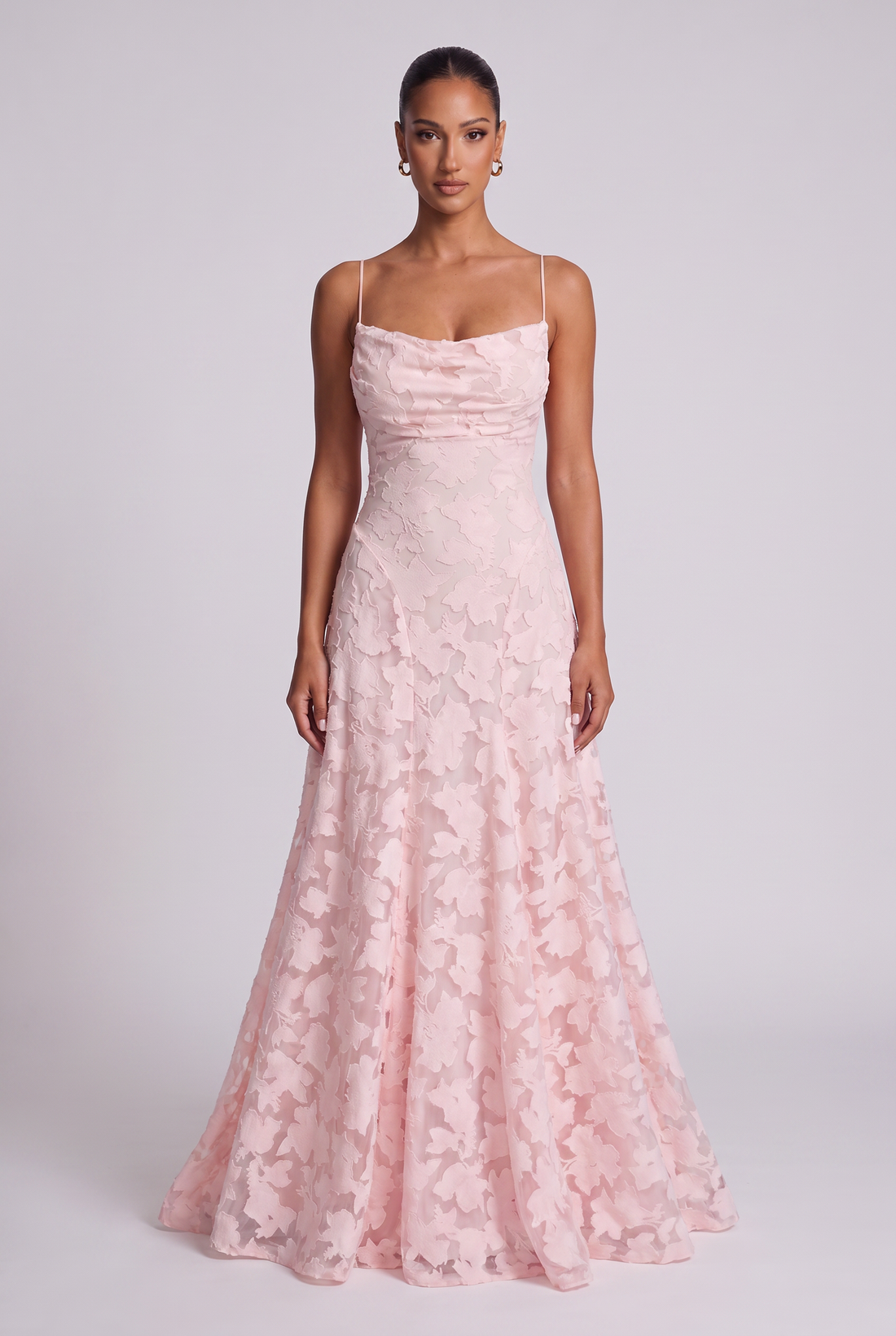 Robe Longue Francis - Rose Poudré