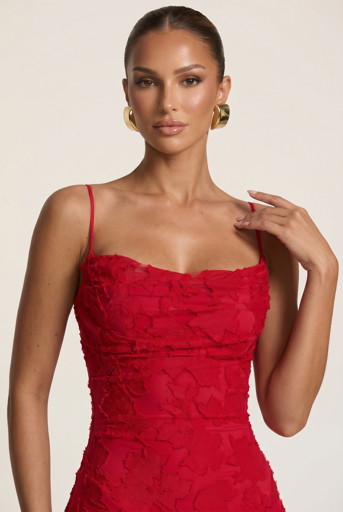 Robe Longue Francis - Rouge