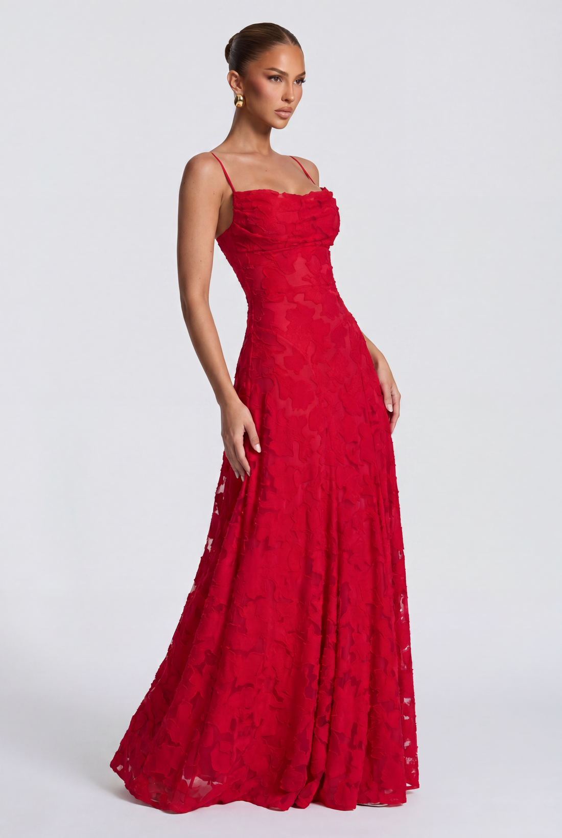 Robe Longue Francis - Rouge