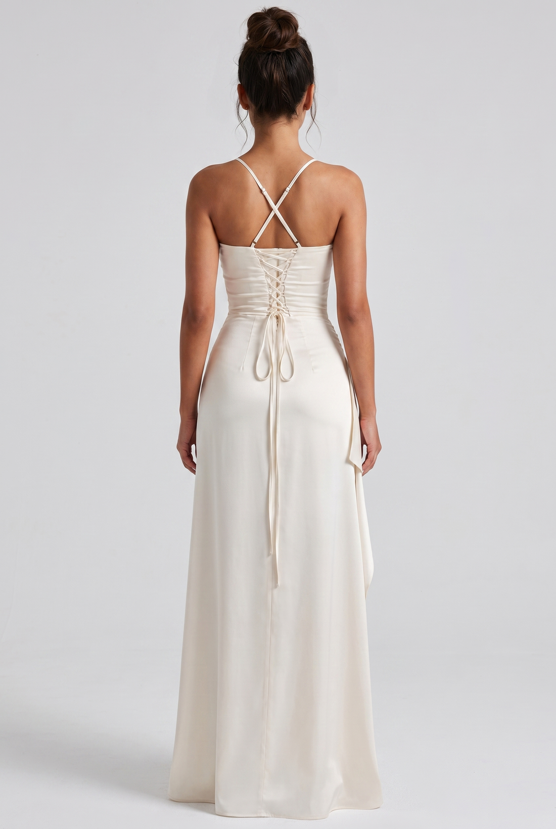 Robe Longue Helen - Ivoire