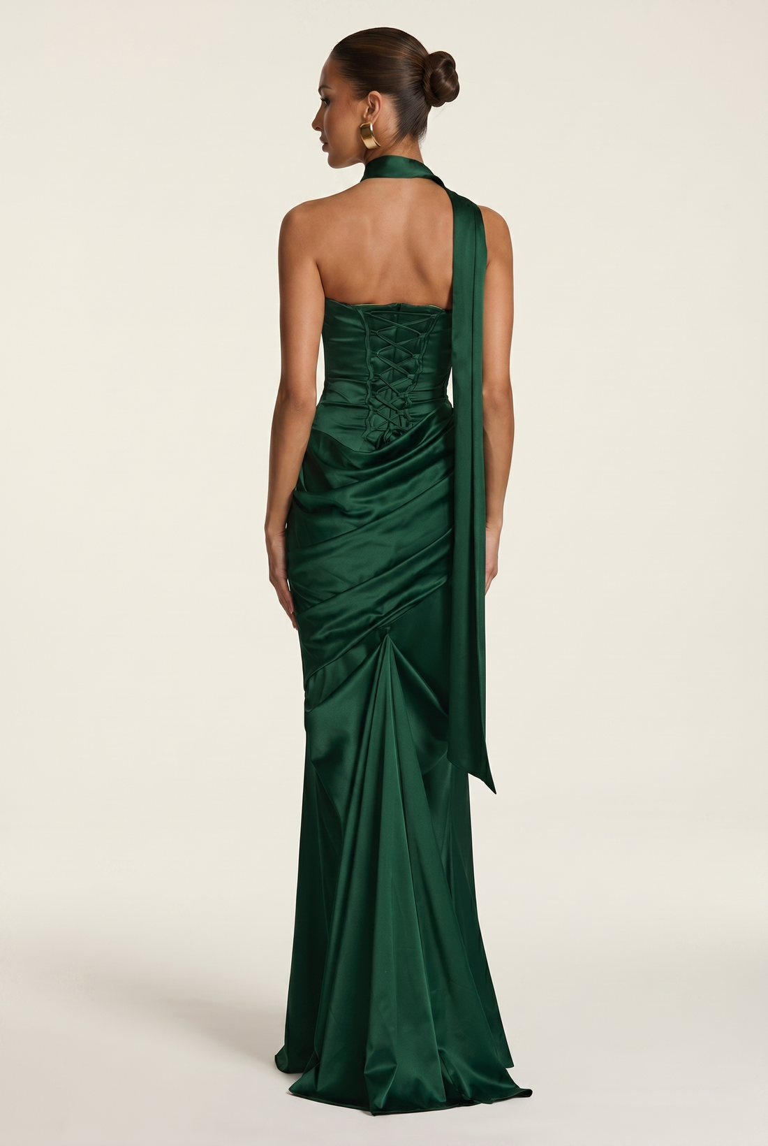 Robe Longue Kensington - Émeraude