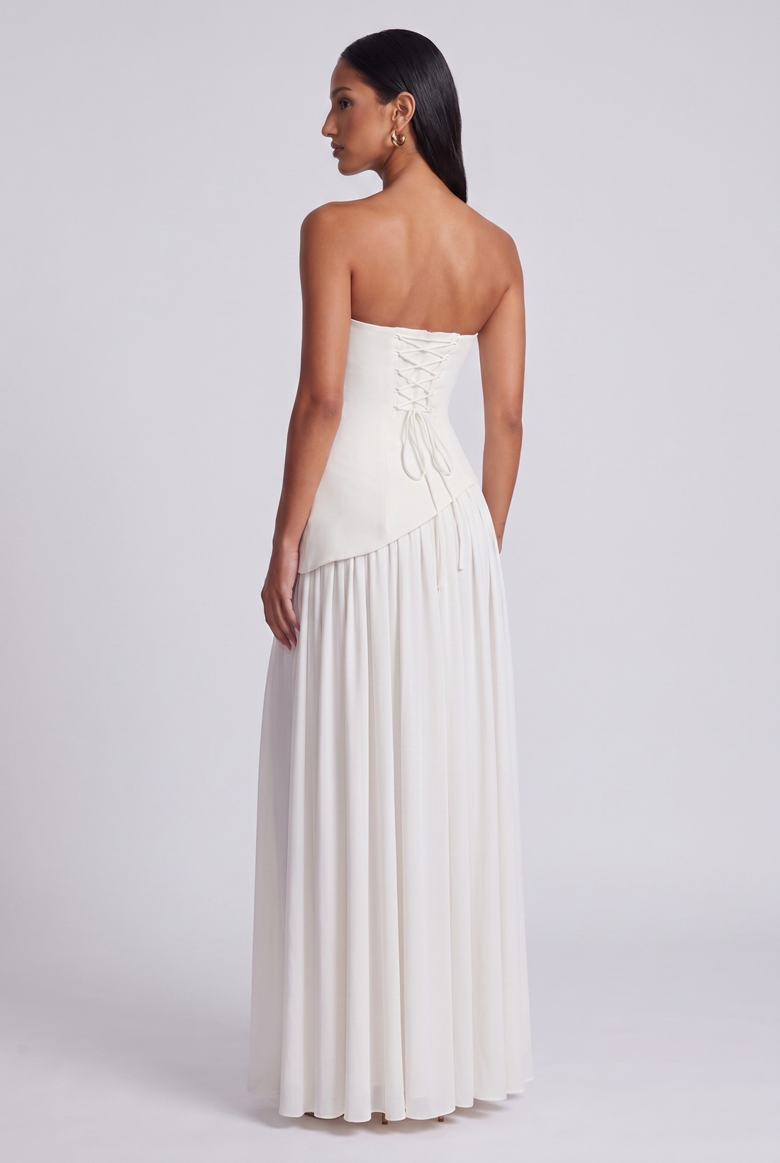 Robe Longue Maliyah - Ivoire