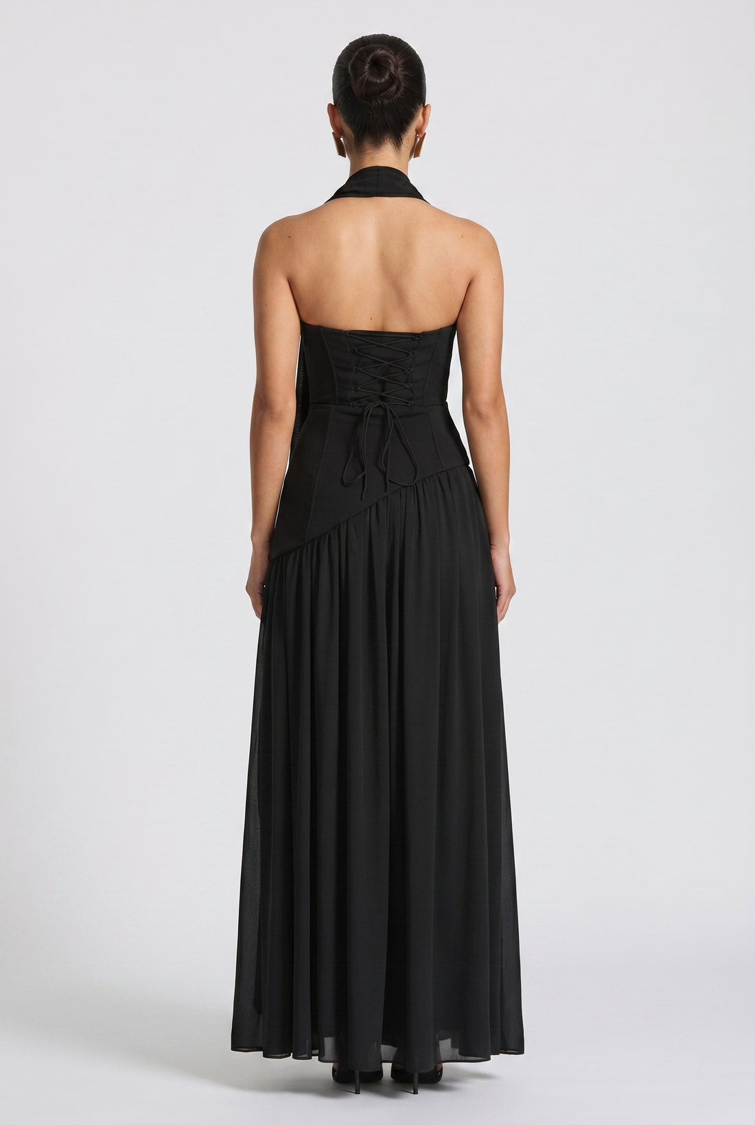 Robe Longue Maliyah - Noir