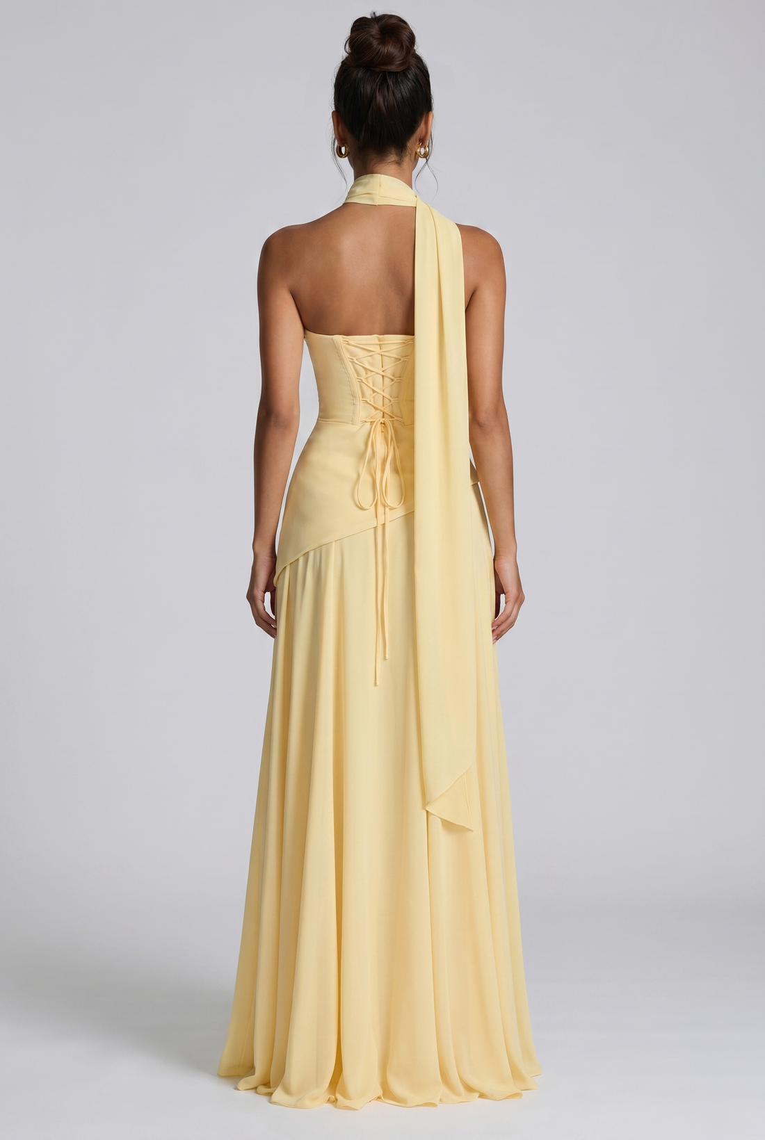 Robe Longue Patricia - Jaune Citron