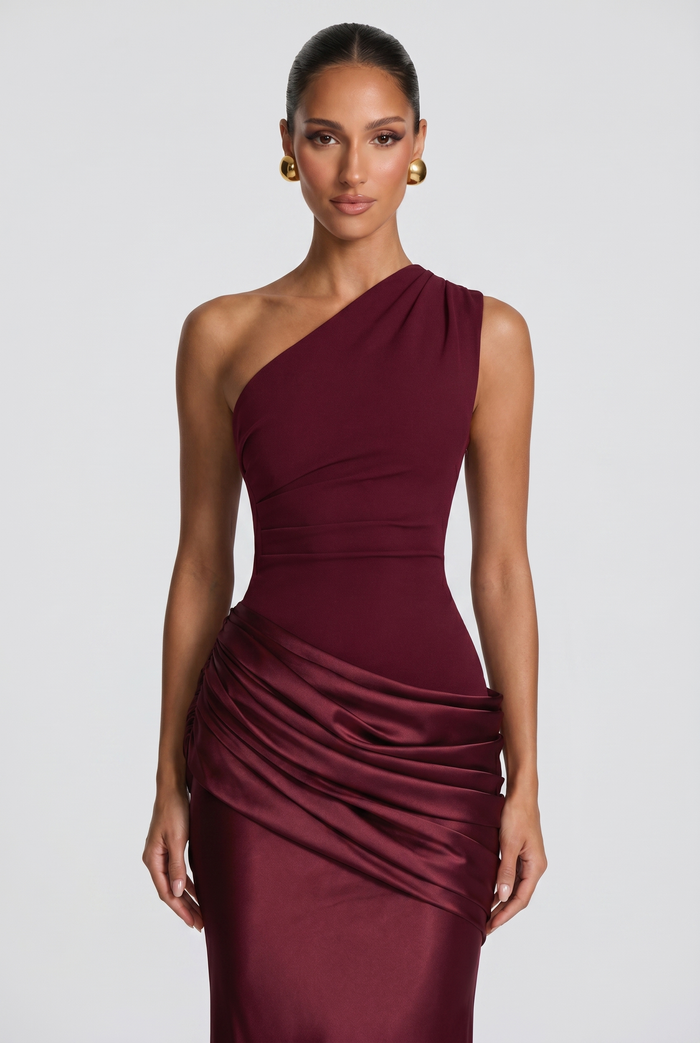 Robe Longue Sadona - Rouge Cerise