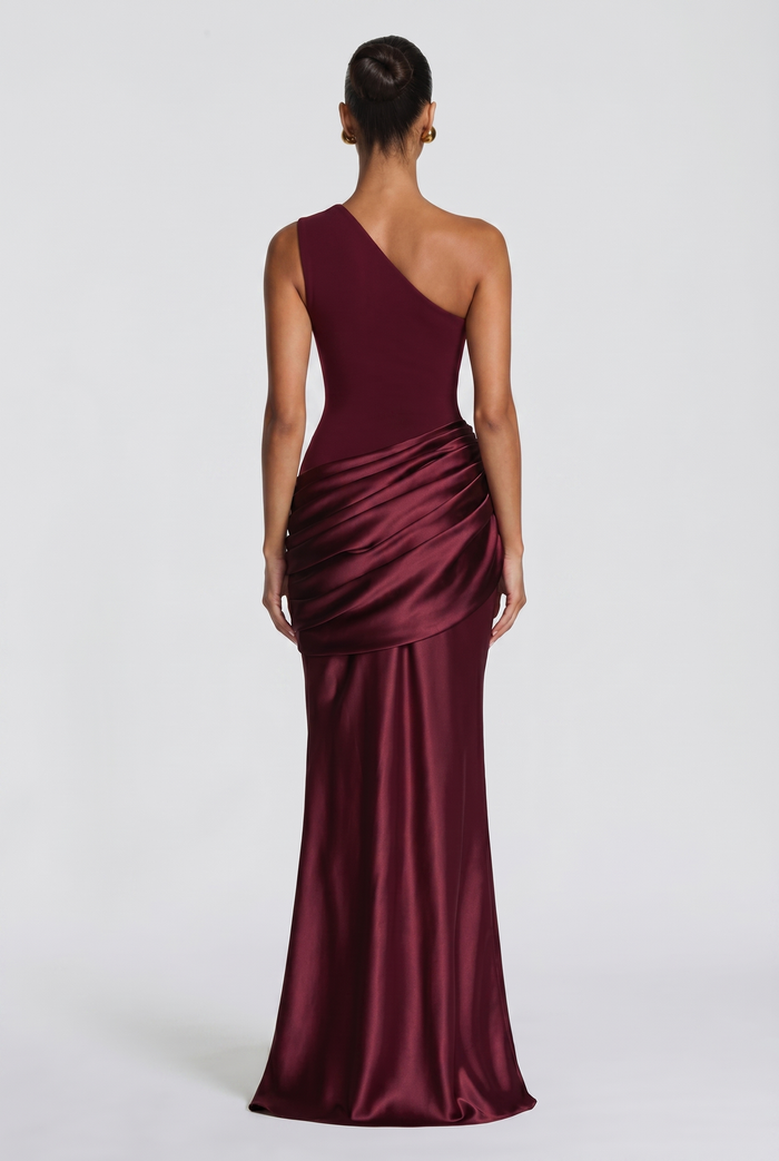 Robe Longue Sadona - Rouge Cerise