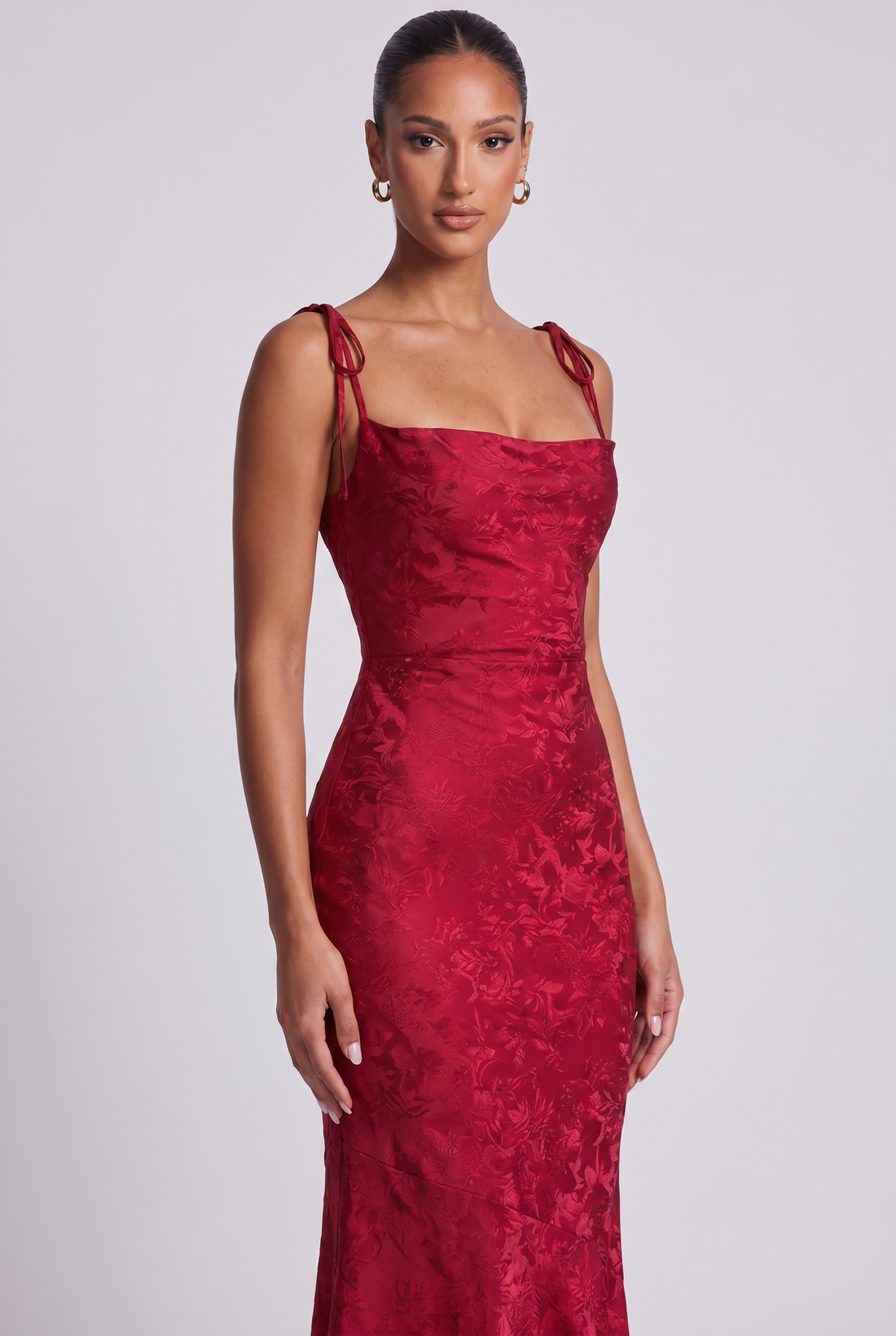 Robe Longue Whitney - Rouge
