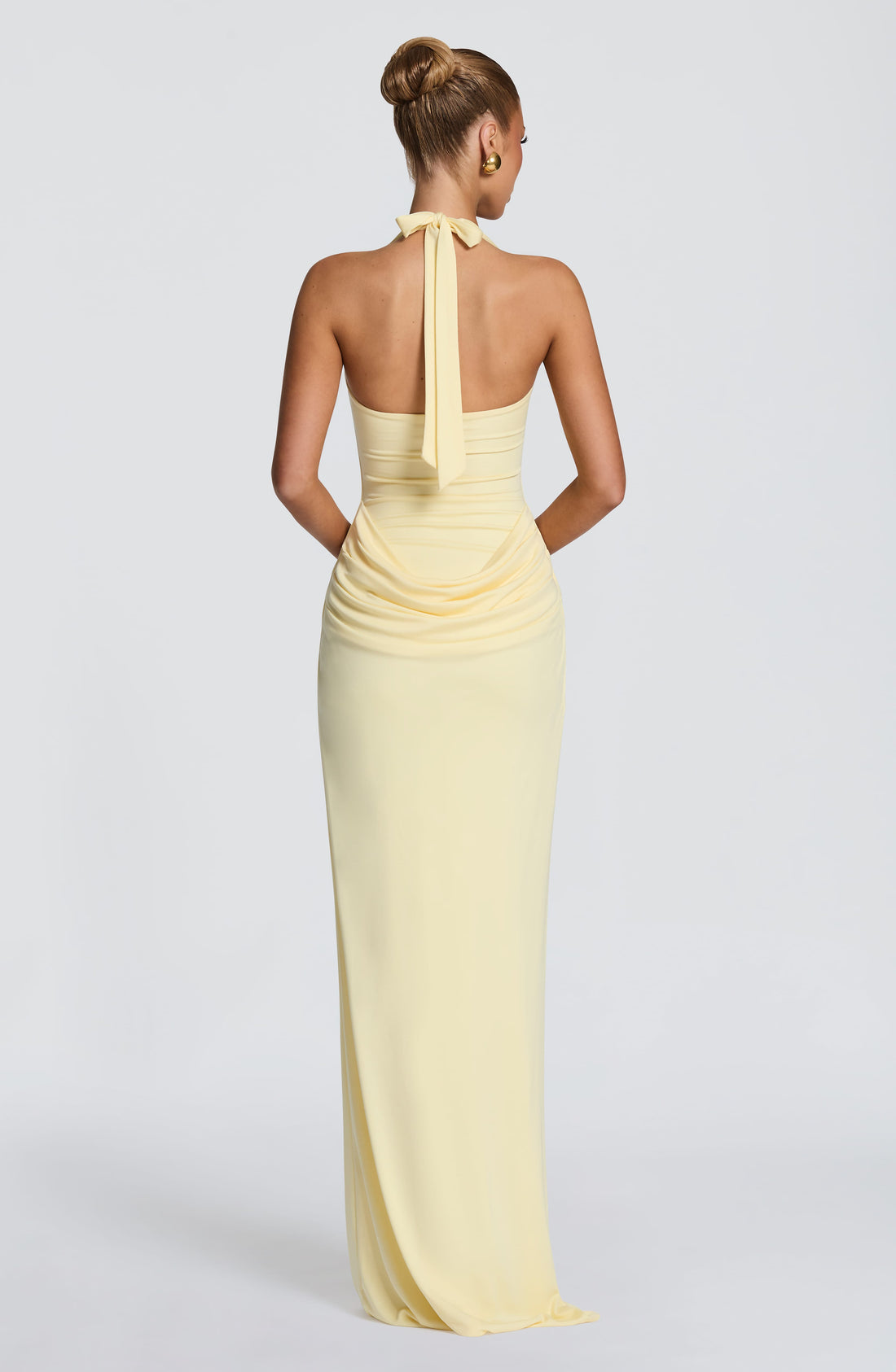 Robe Longue Sharona - Jaune Citron