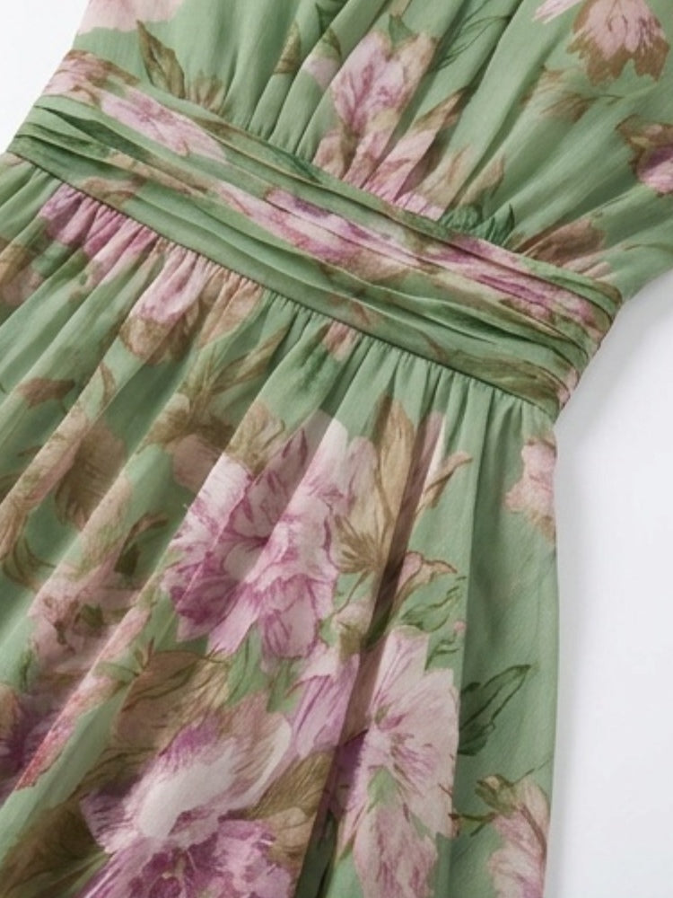 Azalea Maxi Dress - Green
