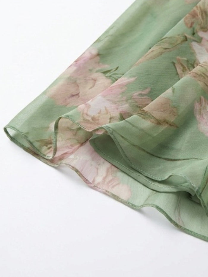Azalea Maxi Dress - Green